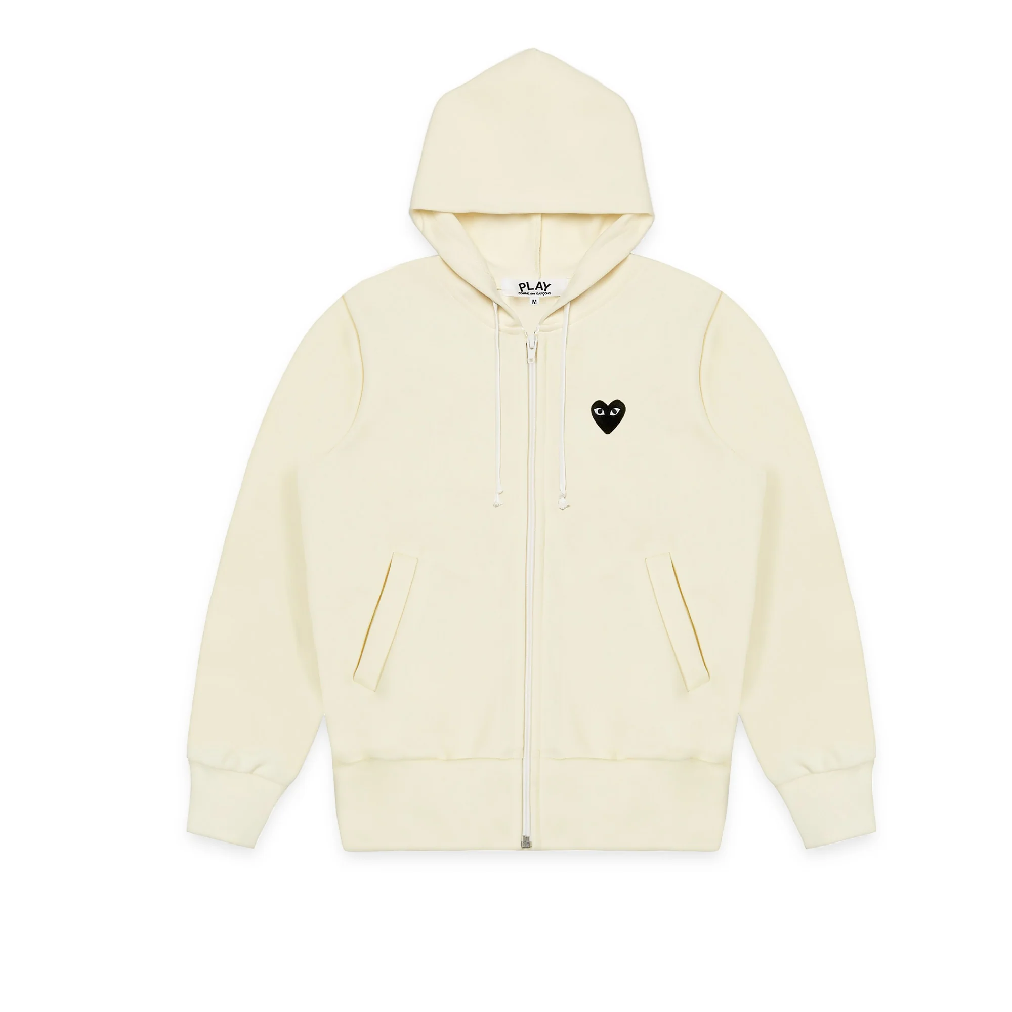 Comme des Garcons PLAY Mens Zip-Up Hoodie
