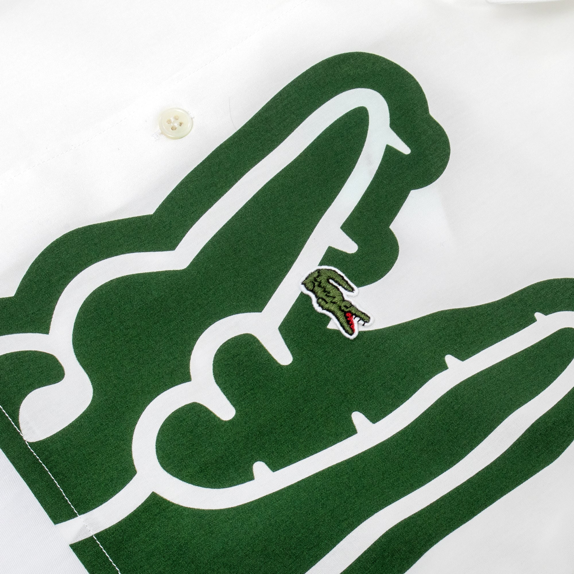 Comme des Garcons SHIRT x Lacoste Mens Shirt - Image 2
