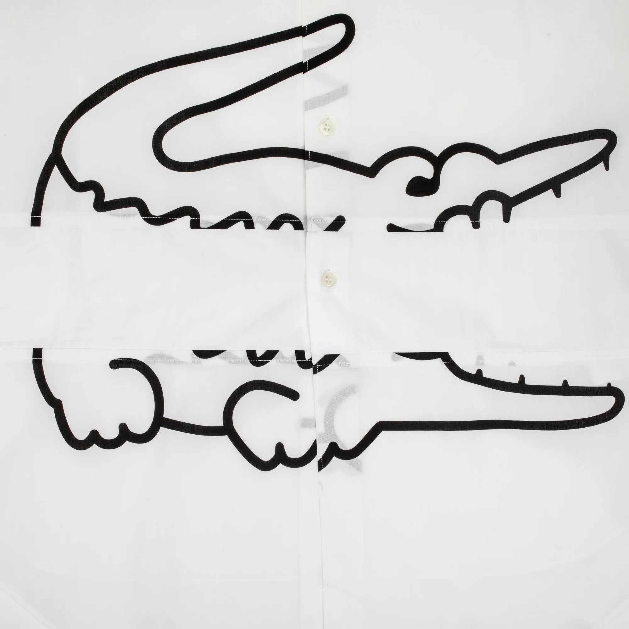Comme des Garcons SHIRT x Lacoste Mens Shirt - Image 2