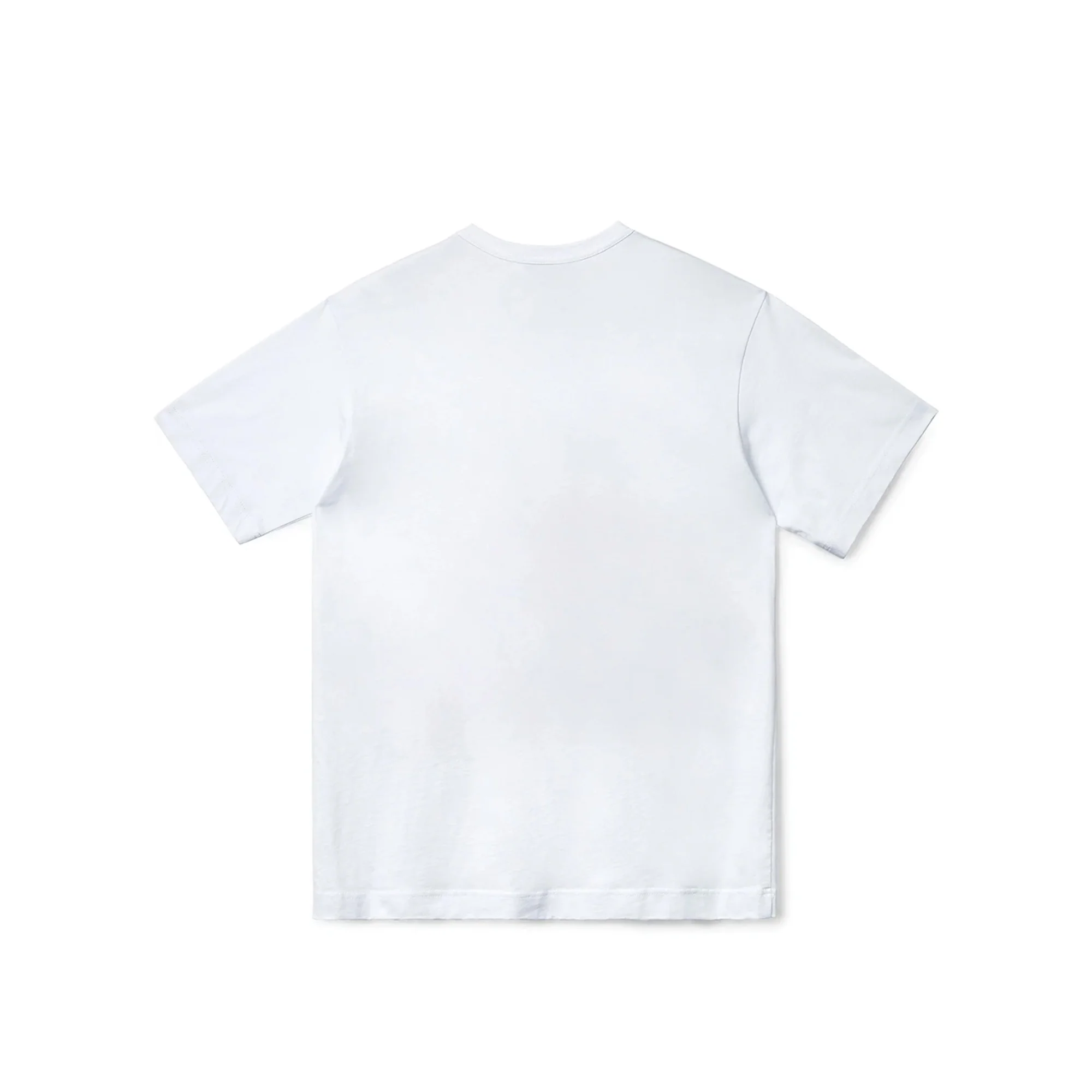 CDG Mens Knit Print D T-Shirt 'White' - Image 2