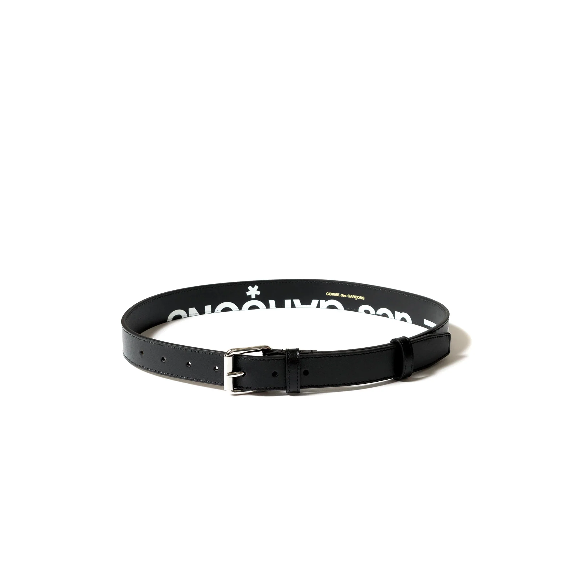 Comme Des Garcons Wallet Huge Logo Belt