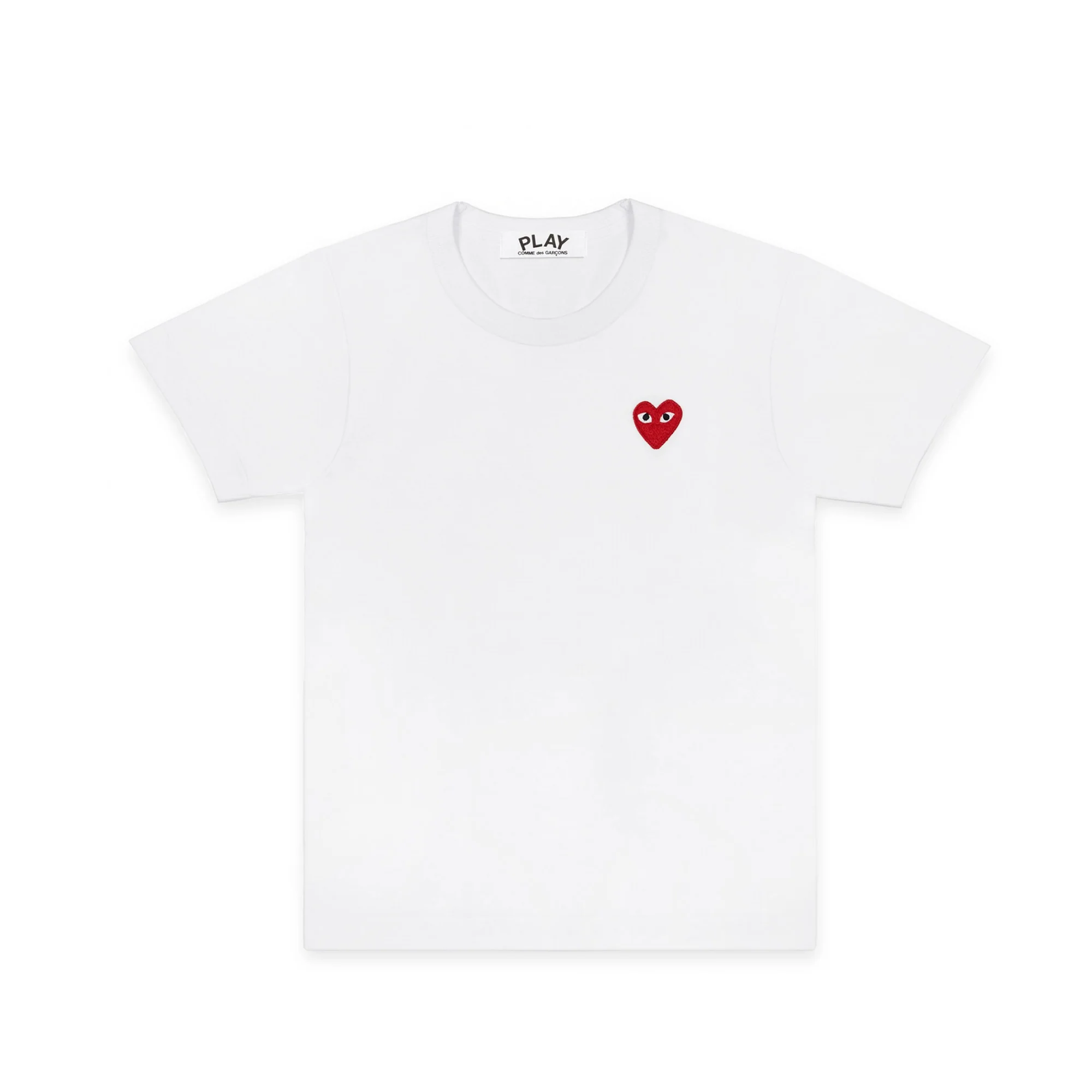 Commes des Garcons Play Mens Red Heart SS Tee