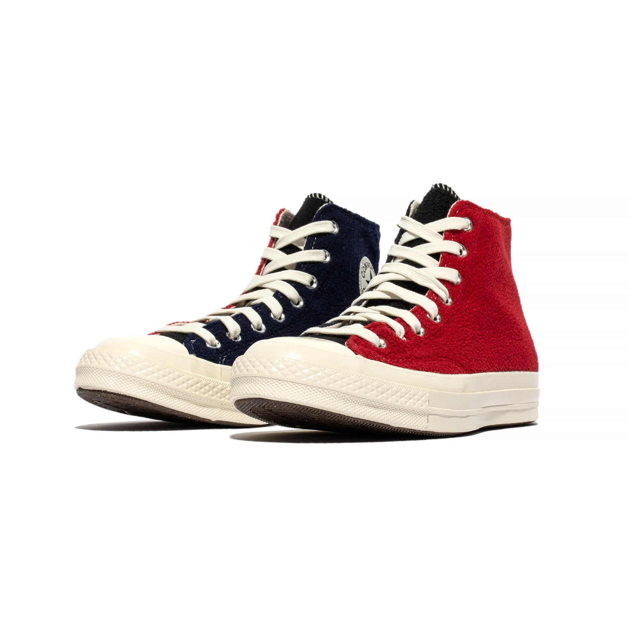 Converse Mens Chuck 70 Hi Shoes 'Red/Blue/Black' - Image 2