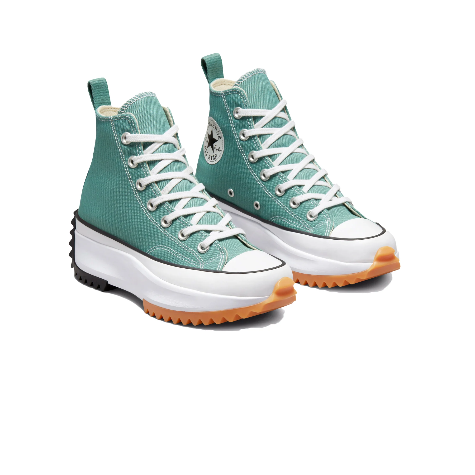 Converse Mens Run Star Hike Hi Shoes 'Jade' - Image 2