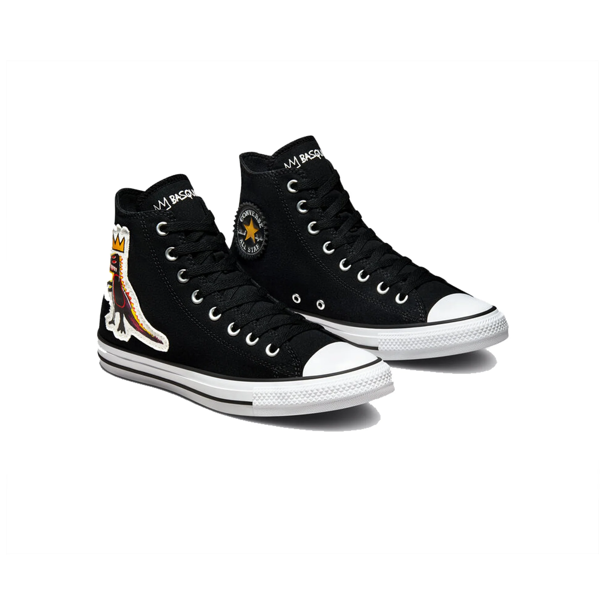 Converse Mens Ctas Hi Shoes 'Blk/Multi' - Image 2