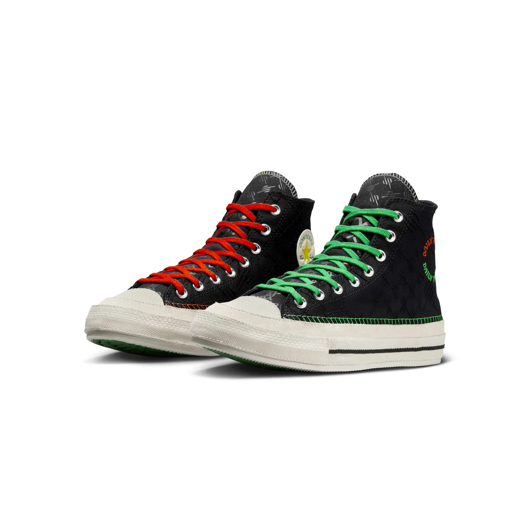 Converse x Daily Paper Mens Chuck 70 High Shoes - Image 2