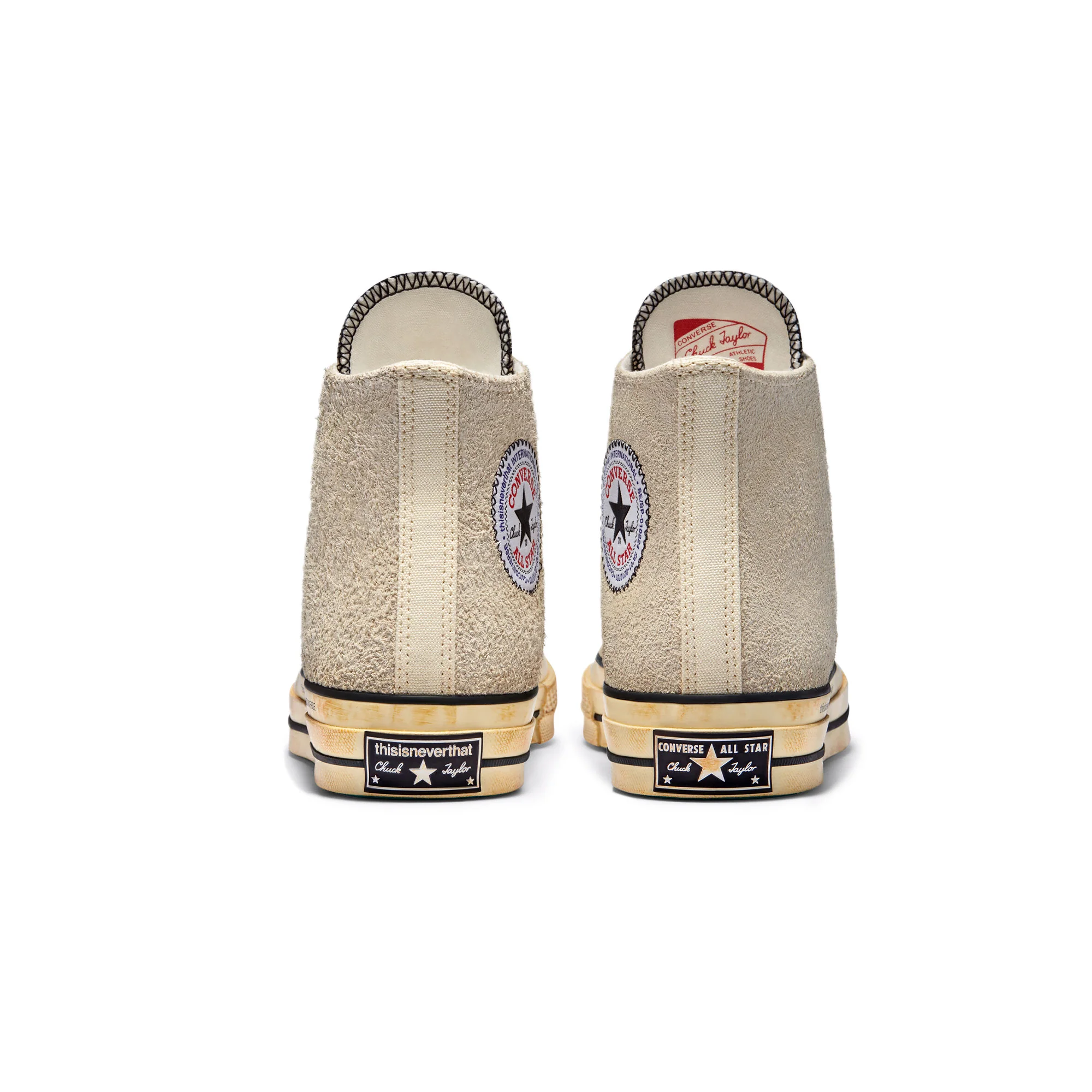 Converse Mens Chuck 70 Hi Shoes 'Lemon Icing/Pastel Yellow' - Image 2