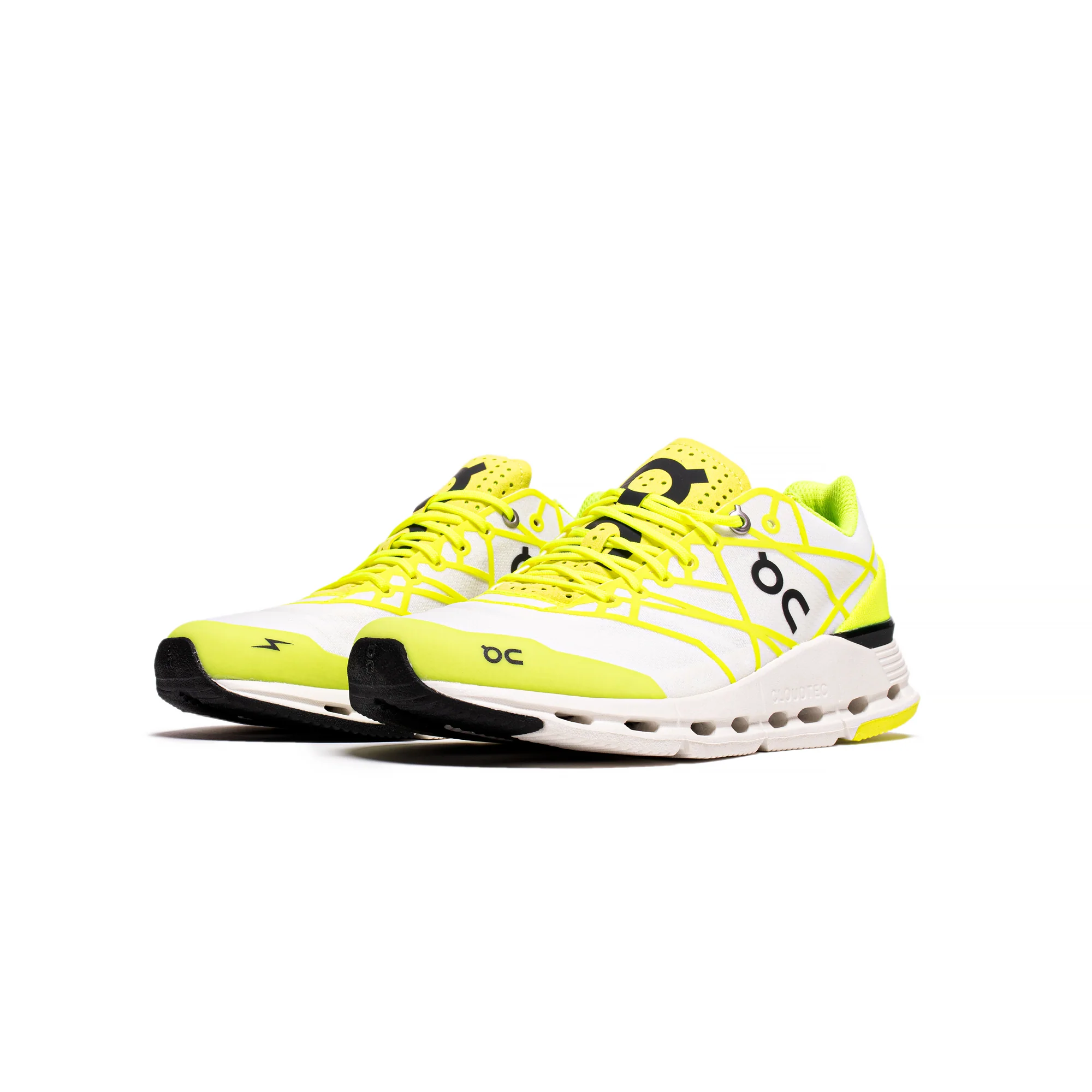 On! Mens Cloudnova Z5 Shows 'Neon/White' - Image 2
