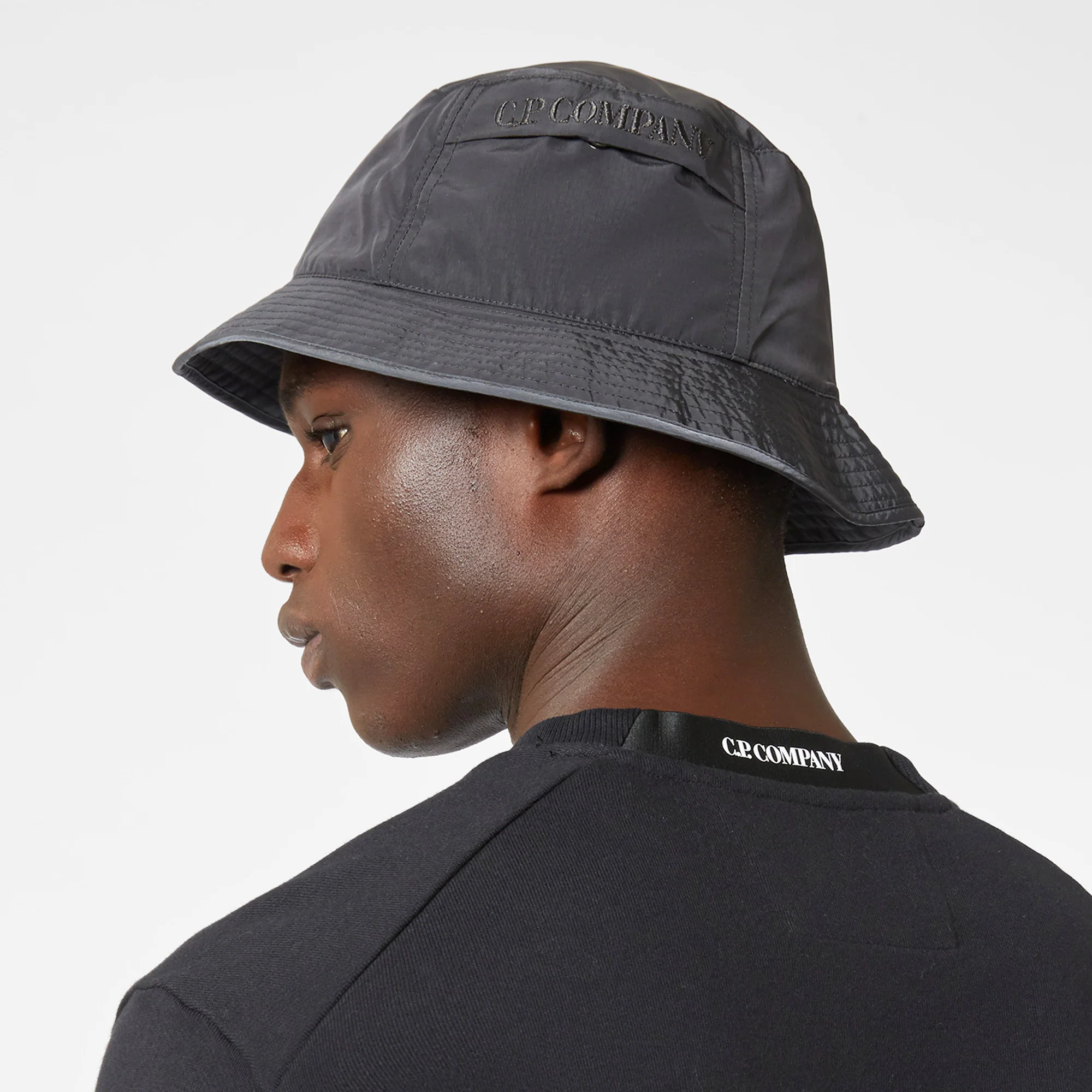 C.P. Company Chrome Bucket Hat - Image 3