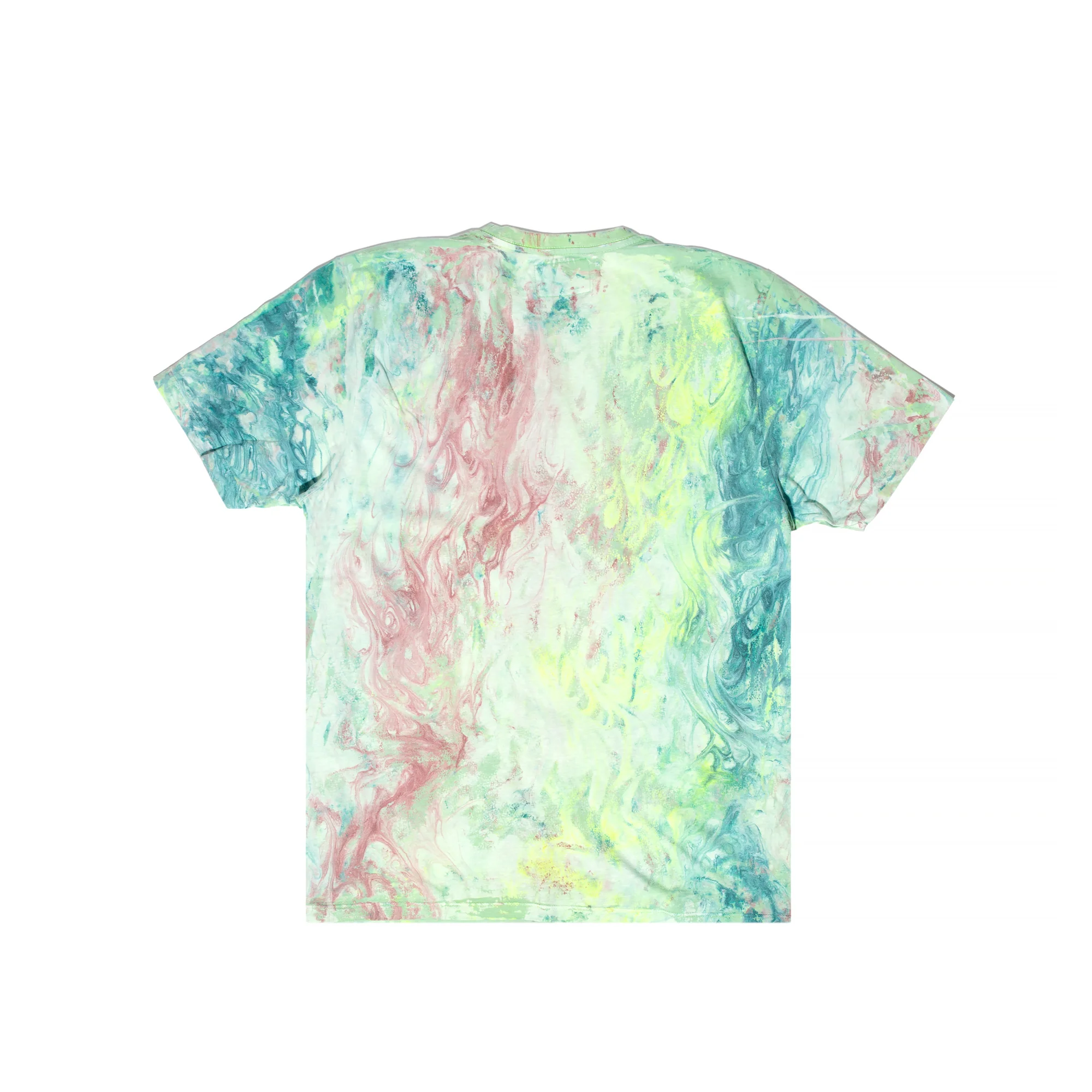 CRFTD Mens High On Love Tee 'Tie Dye Multi' - Image 2
