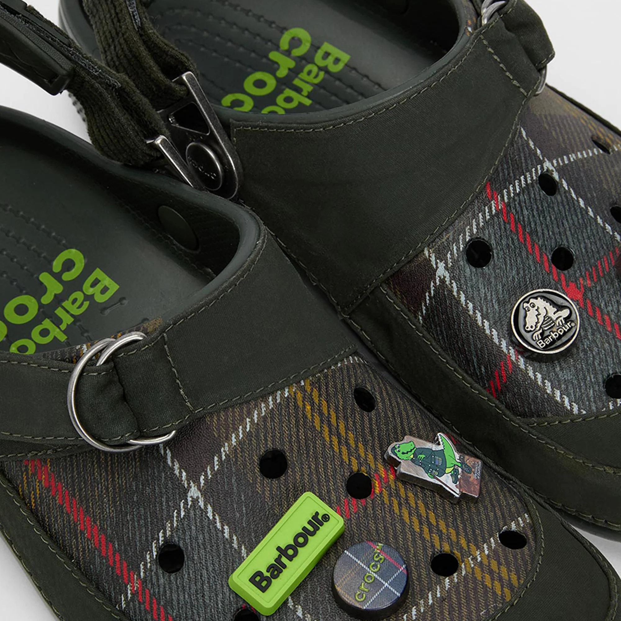 Crocs x Barbour Mens Classic RO Clog - Image 4