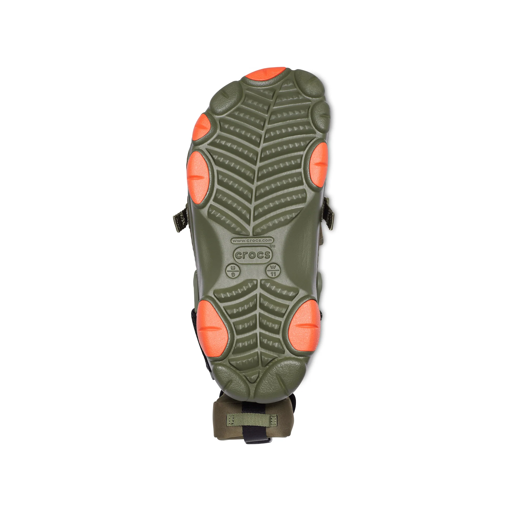 Crocs x Beams Classic All-Terrain Military Clog Shoes 'Olive - Image 4