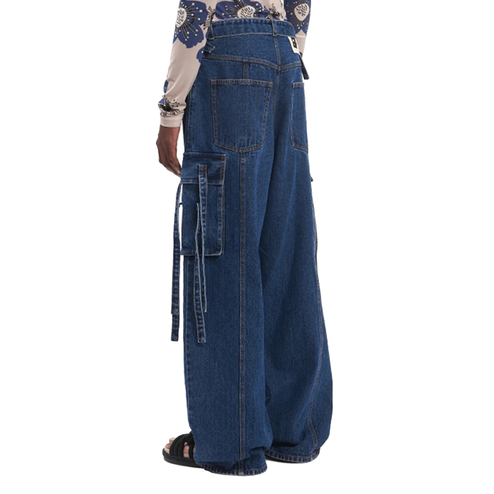 Dhruv Kapoor Mens Cargo Jeans - Image 4
