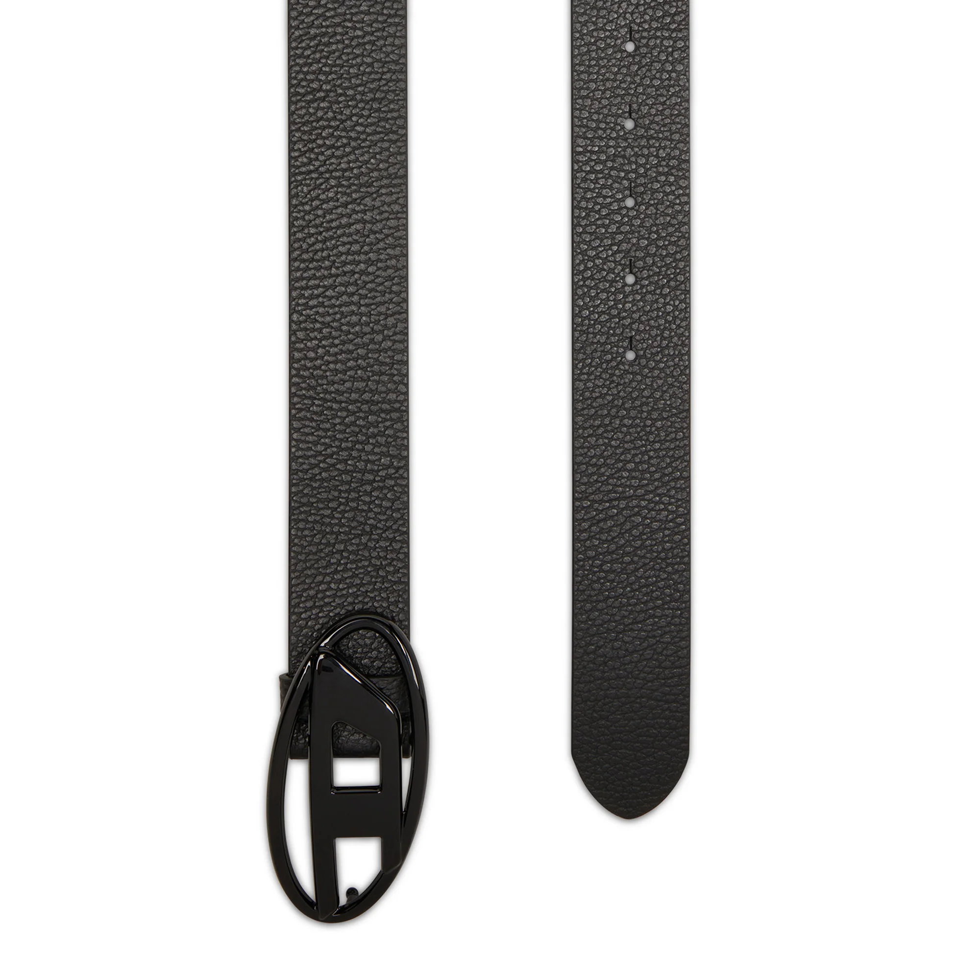 Diesel B-1DR Leather with D buckle Belt - Image 2