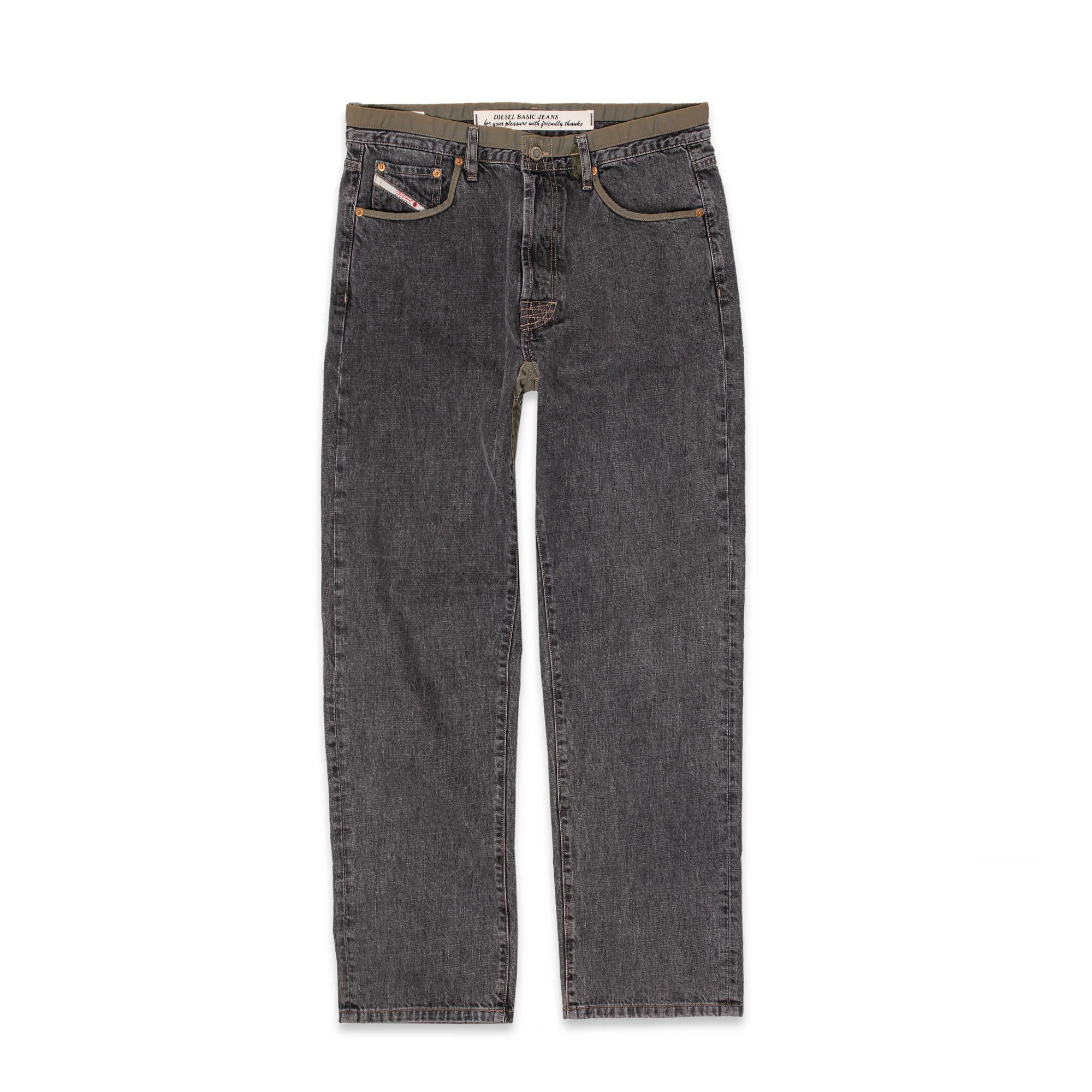 Diesel 'Black/Denim' L.32 Trousers