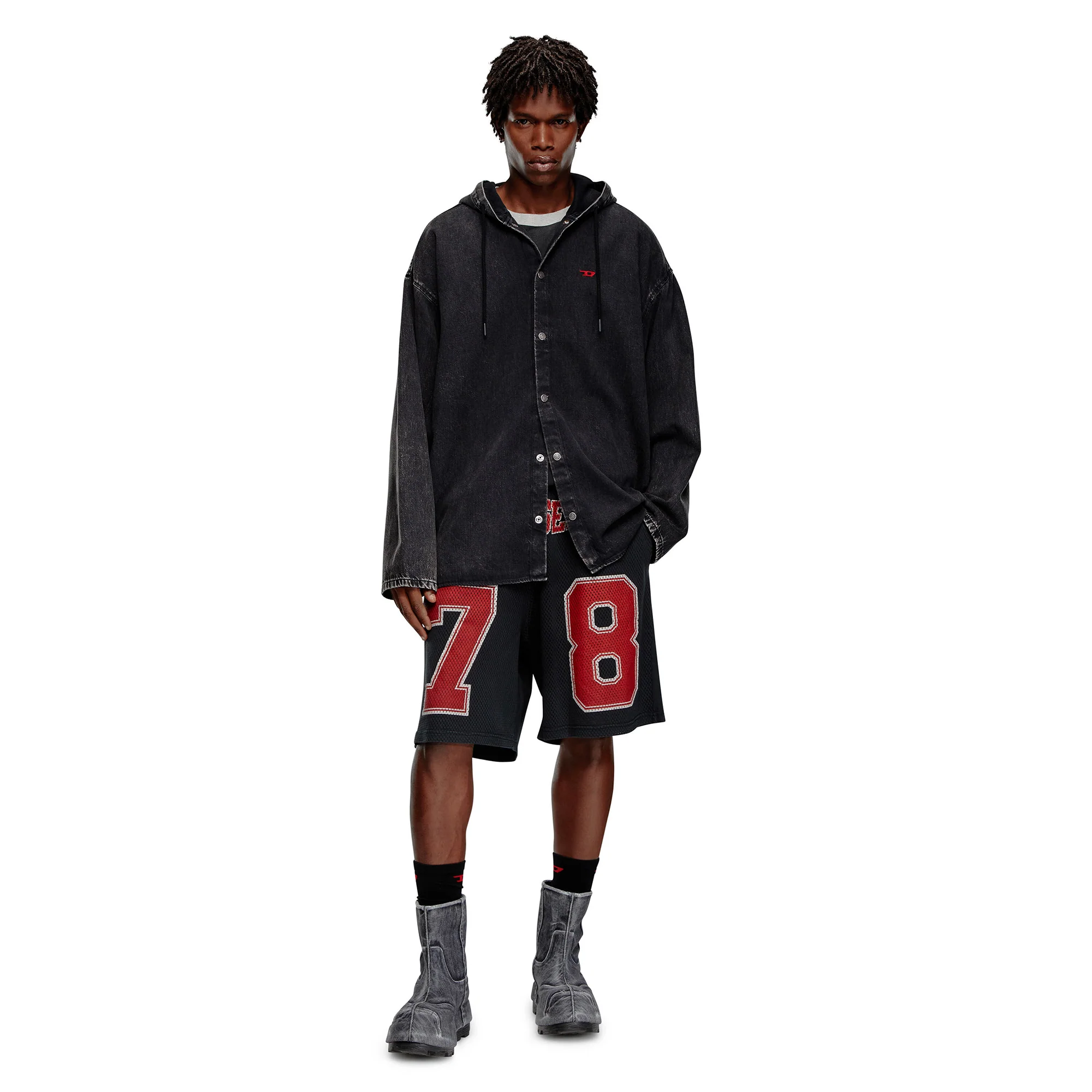 Diesel Mens P-Tain Shorts - Image 4