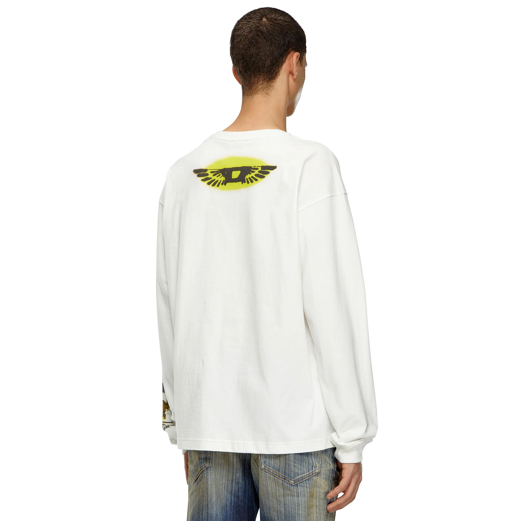 Diesel Mens T-Boxt LS Q9 Tee - Image 3