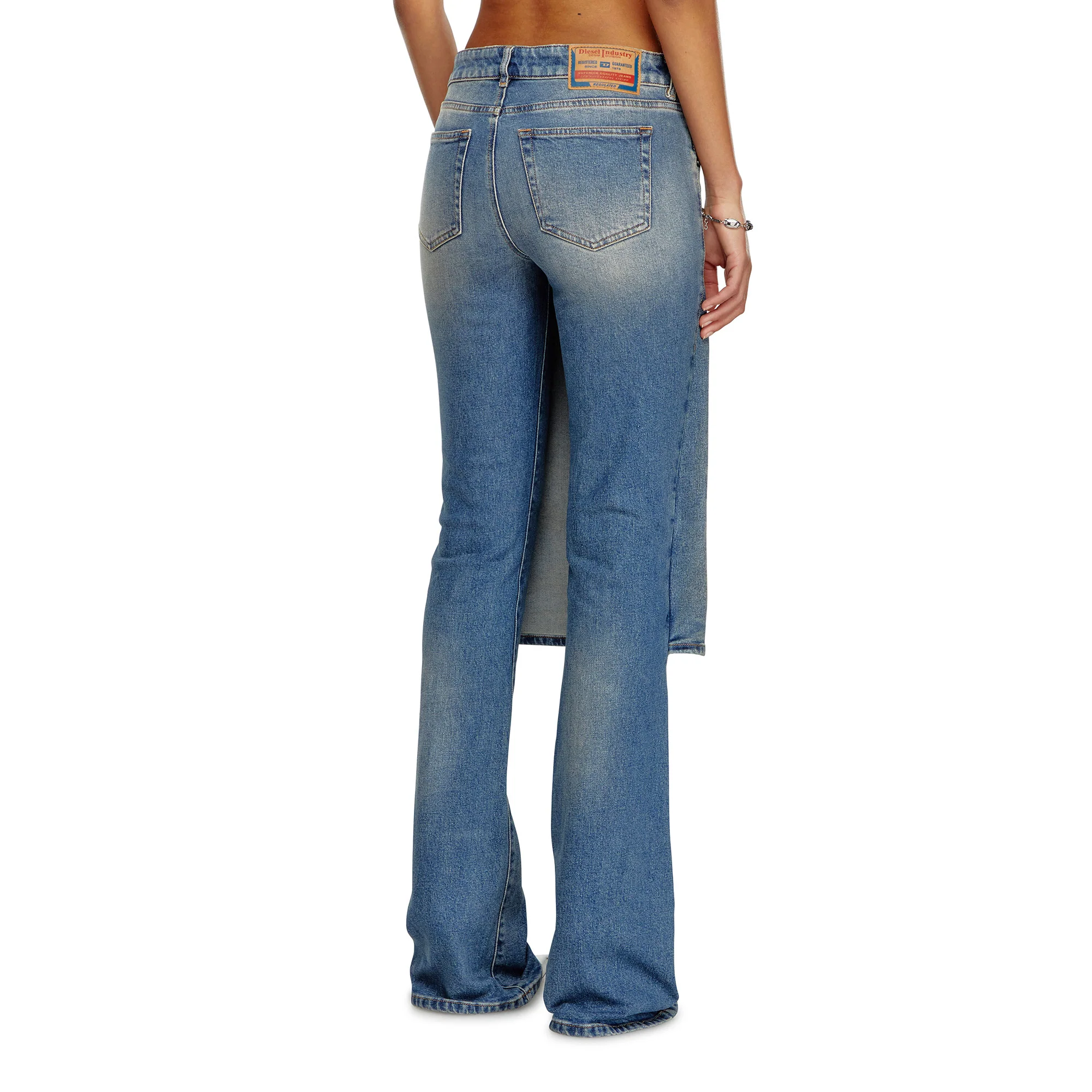 Diesel Womens Bootcut And Flare Jeans D-Sel 007x8 - Image 3