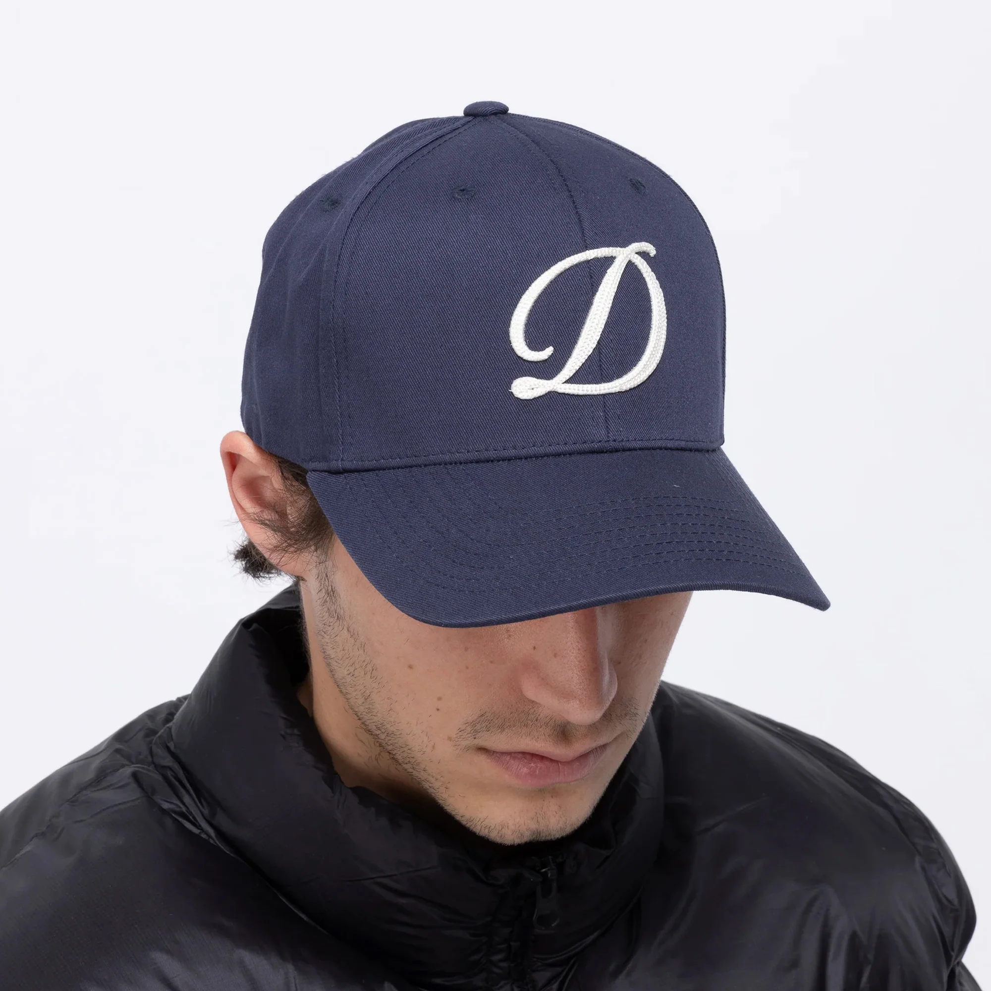Dime Cursive D Full Fit Cap - Image 2