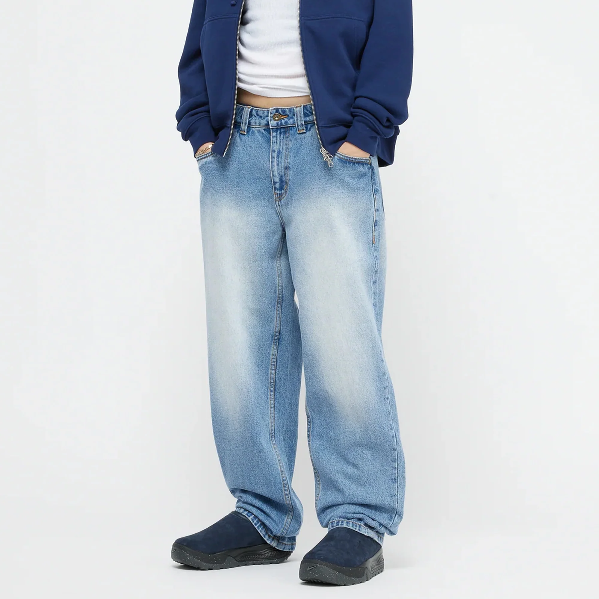 Dime Mens Classic Relaxed Denim Pants - Image 2