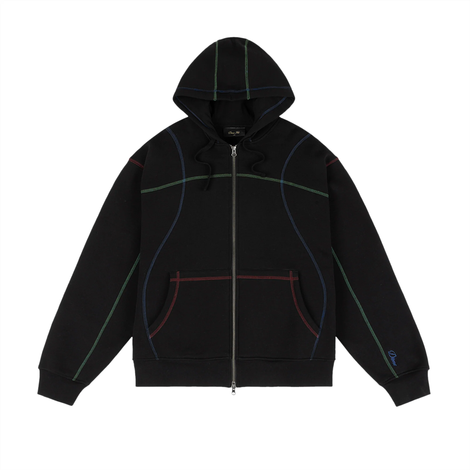 Dime Mens Court Zip Hoodie