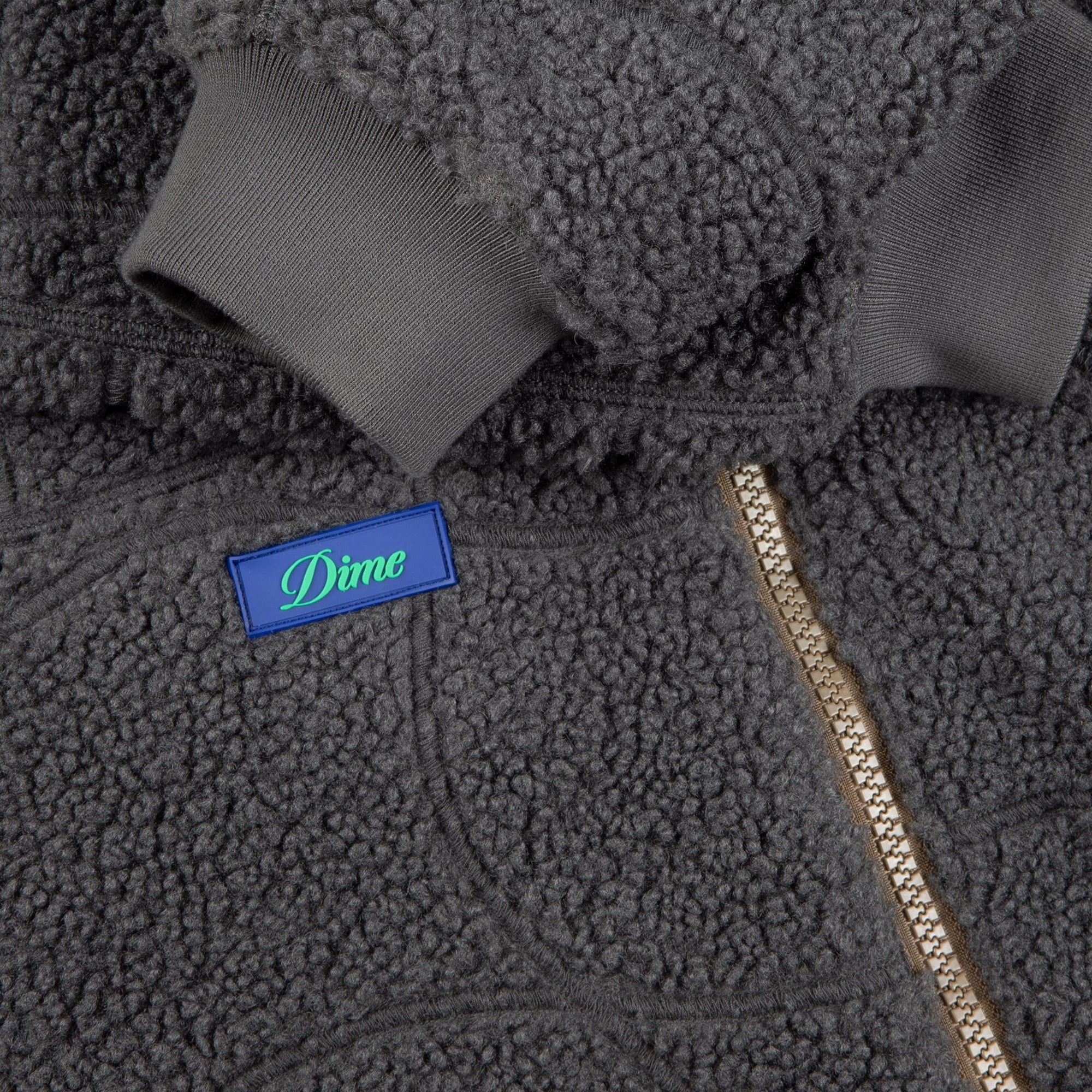 Dime Mens Coverstich Sherpa Fleece - Image 3