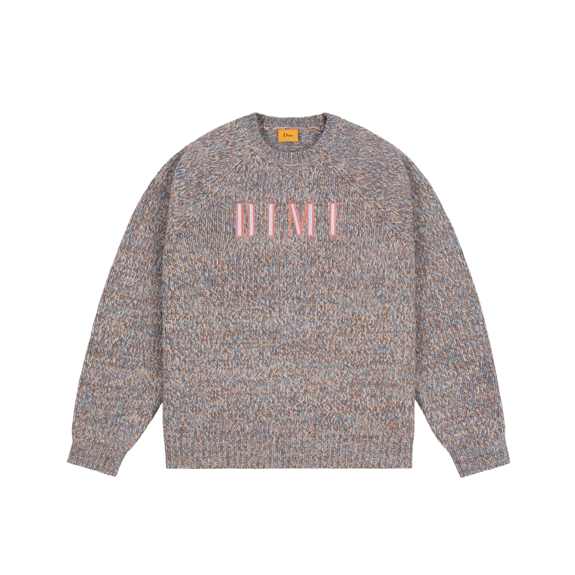 Dime Mens Fantasy Knit Crewneck