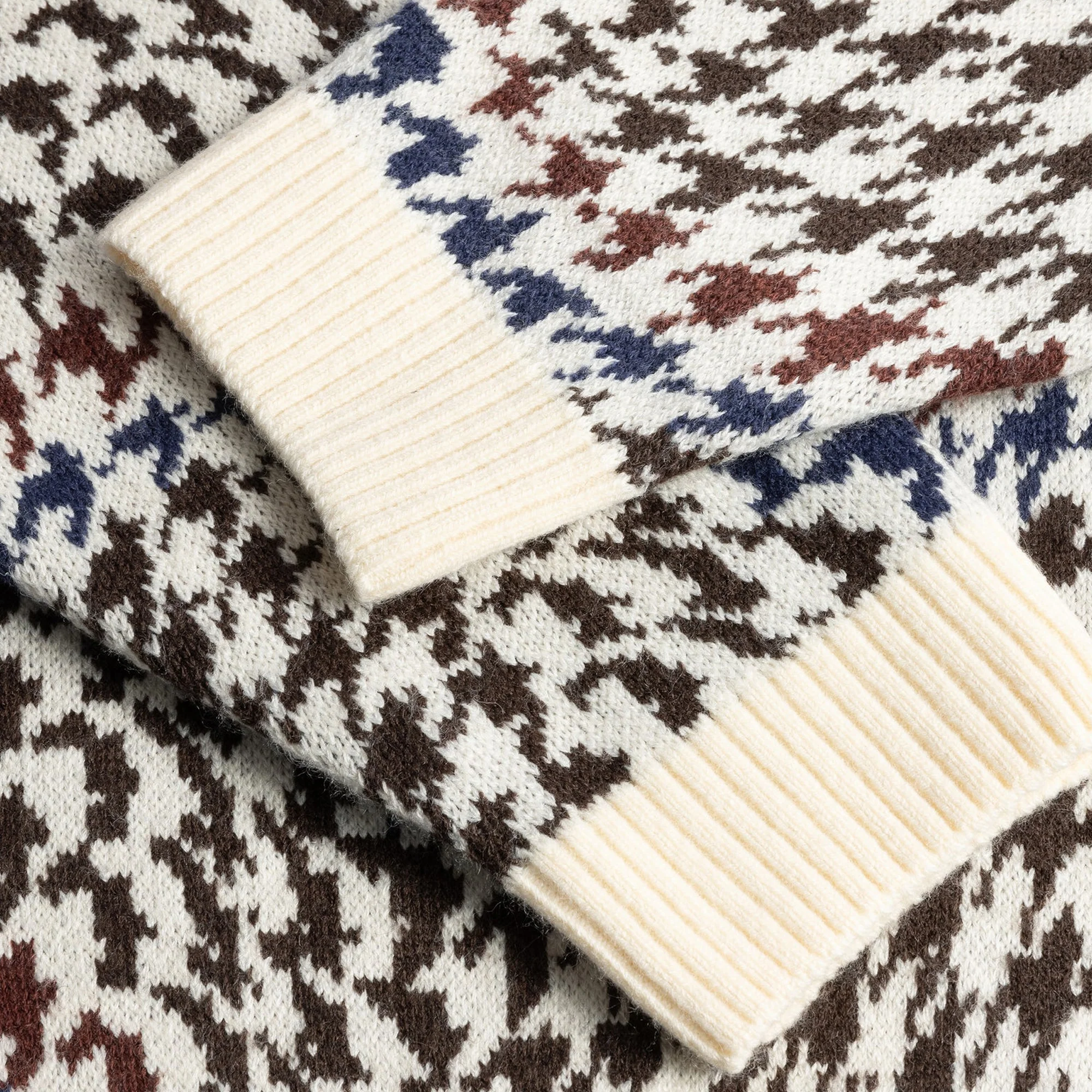 Dime Mens Houndstooth Knit Sweatshirt - Image 4