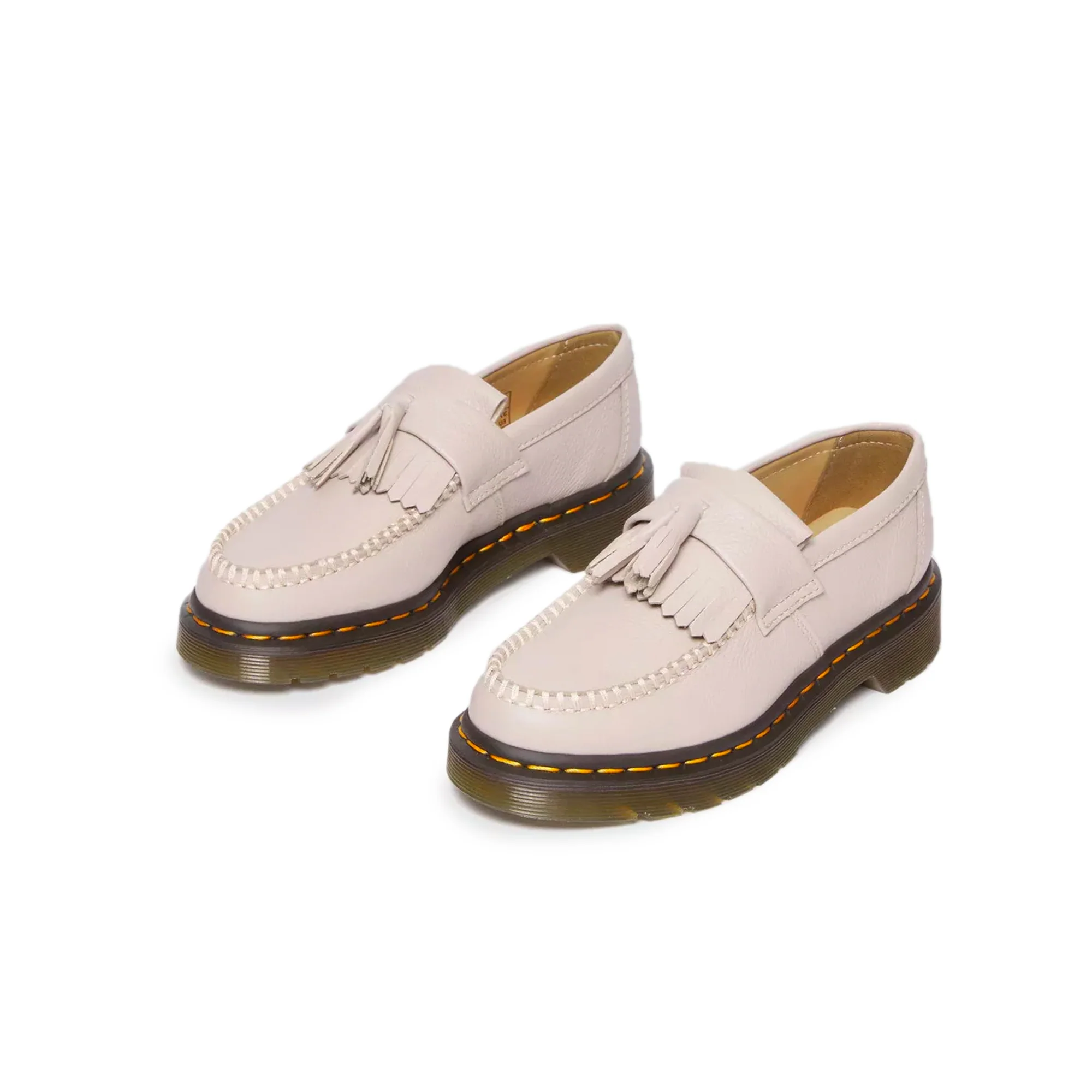 Dr Martens Womens Adrian Virginia Leather Tassel Loafers - Image 2