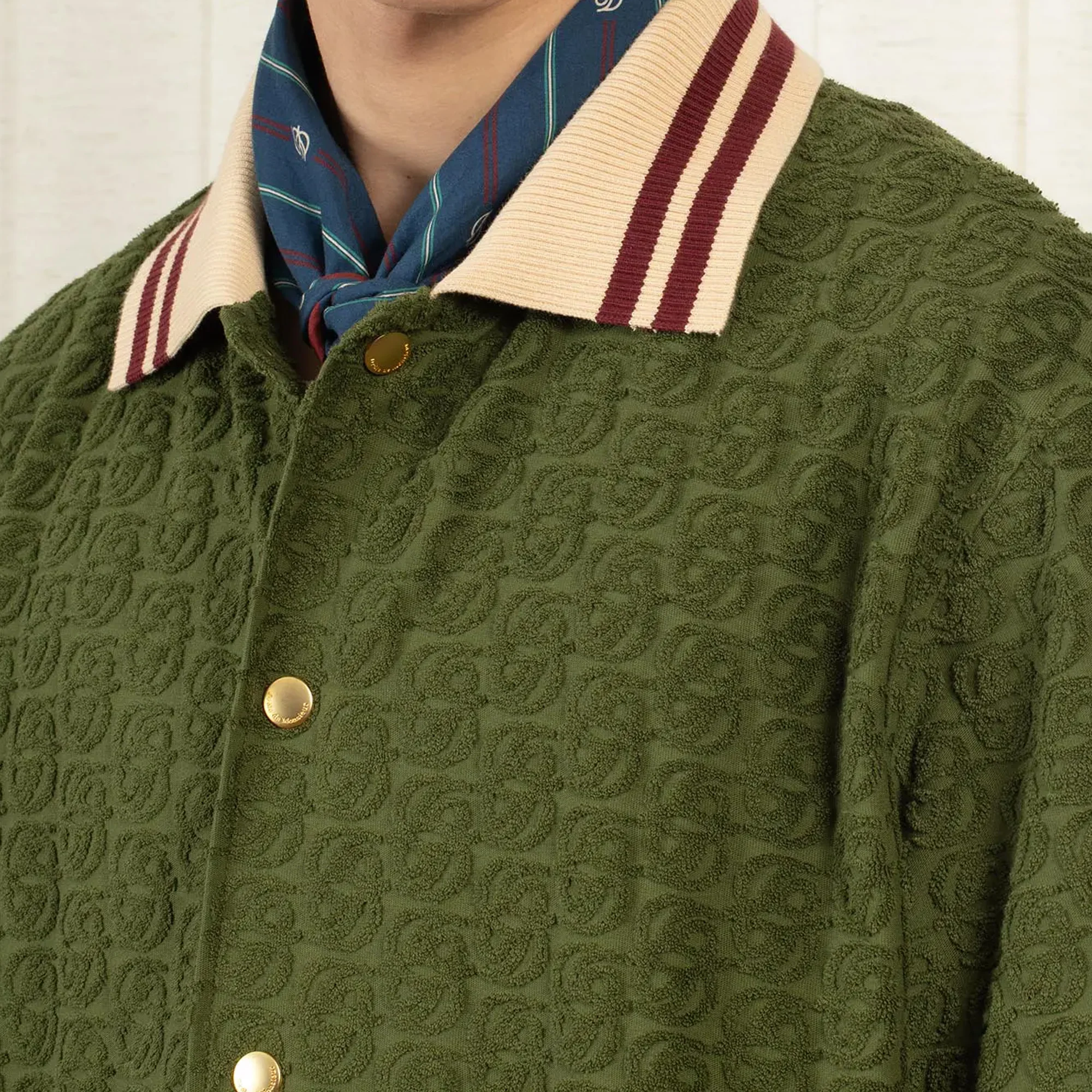 Drole De Monsieur Mens La Chamise Monogramme Shirt - Image 4