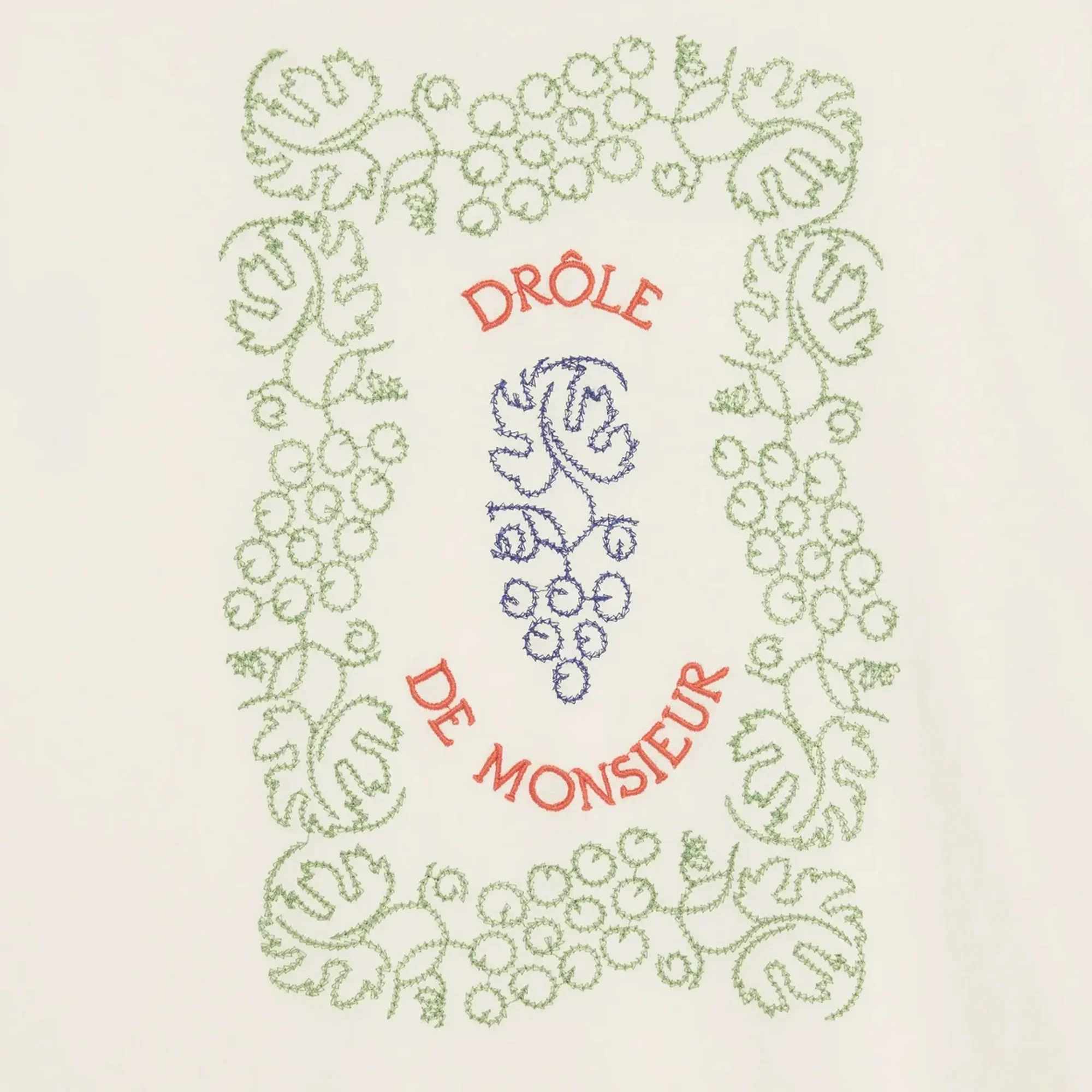 Drole de Monsieur Mens Le Drole Grappe Tee - Image 2