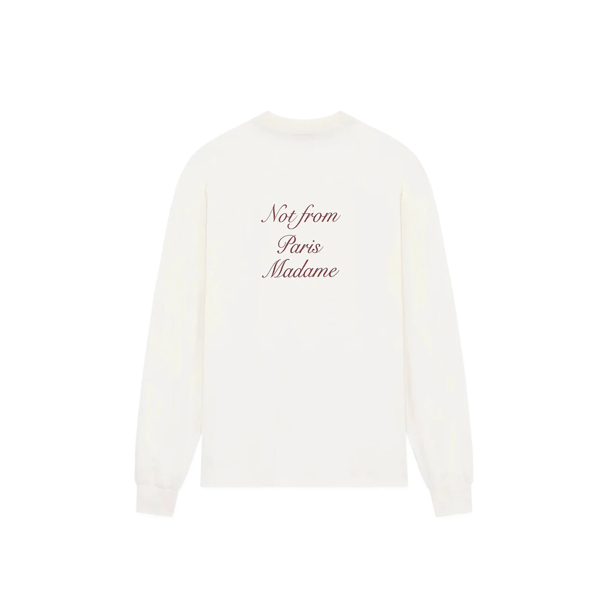 Drole De Monsieur Mens Le Slogan Calligraphy Longsleeve - Image 2