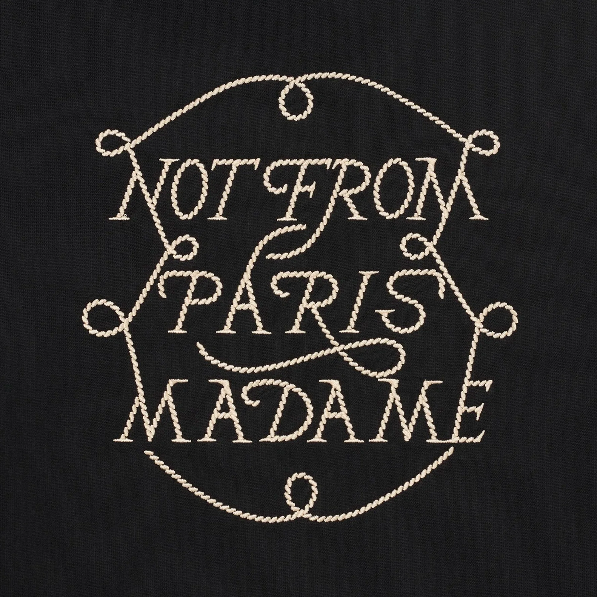 Drole De Monsieur Mens Le Slogan Tresses Hoodie - Image 4