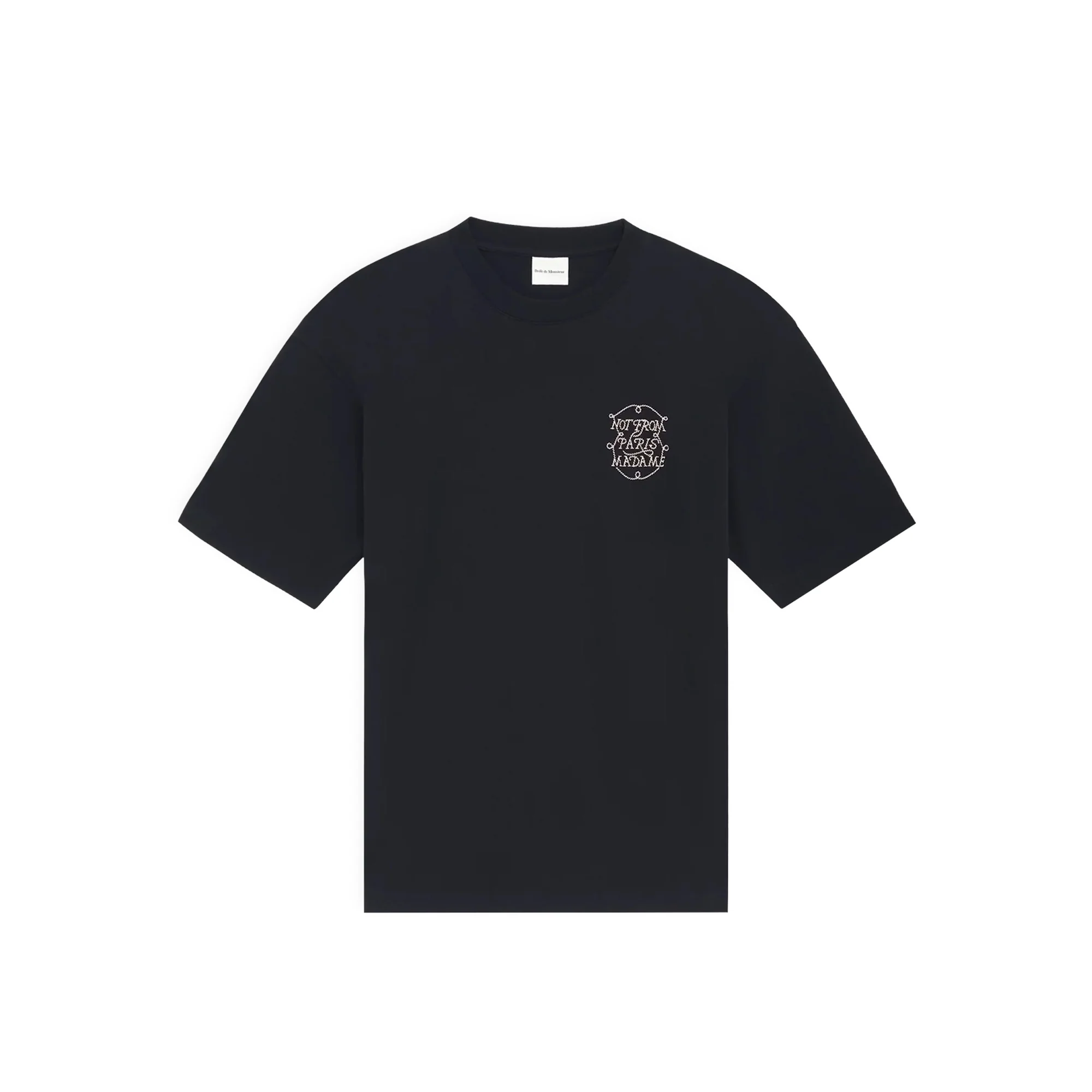 Drole De Monsieur Mens Le Slogan Tresses Tee