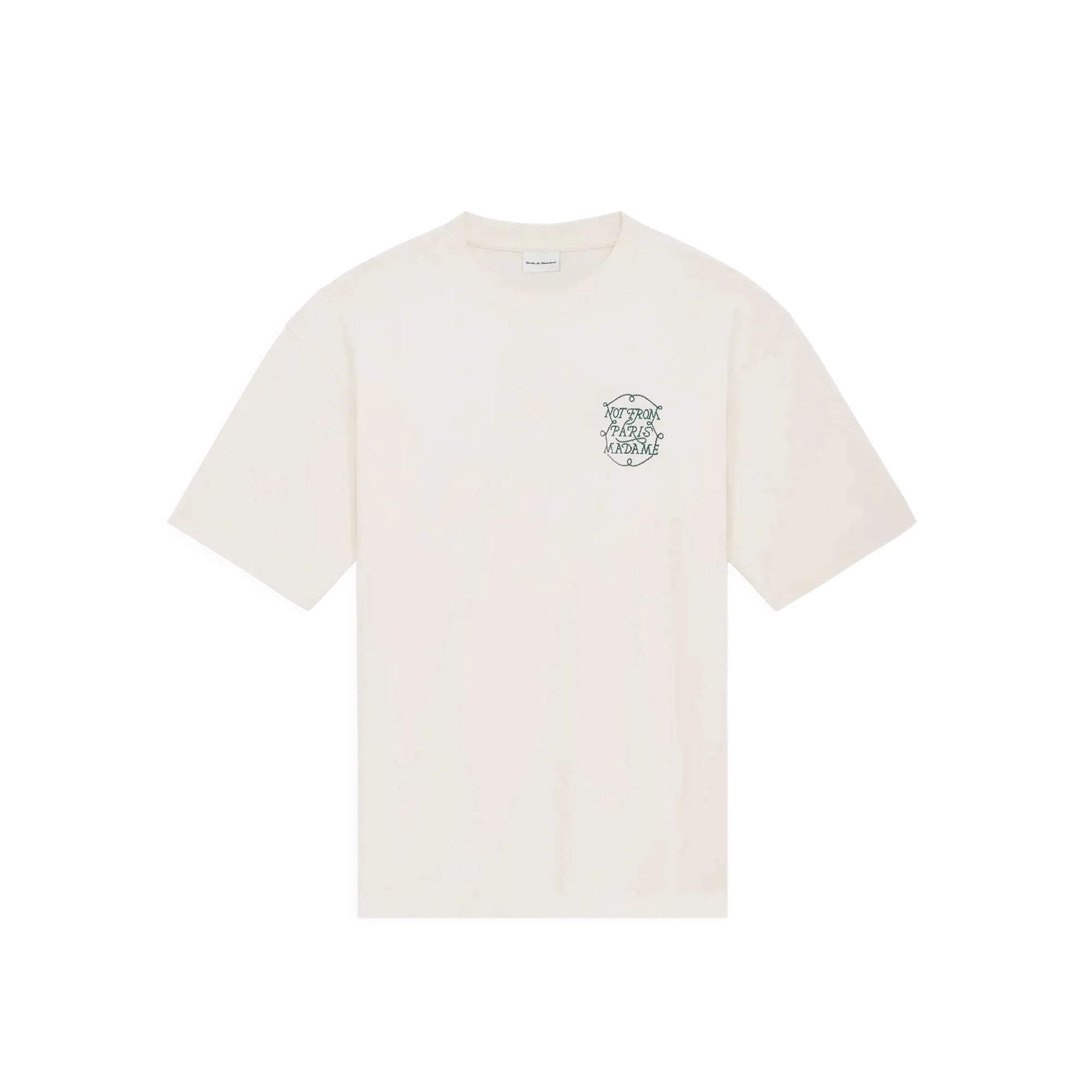 Drole De Monsieur Mens Le Slogan Tresses Tee