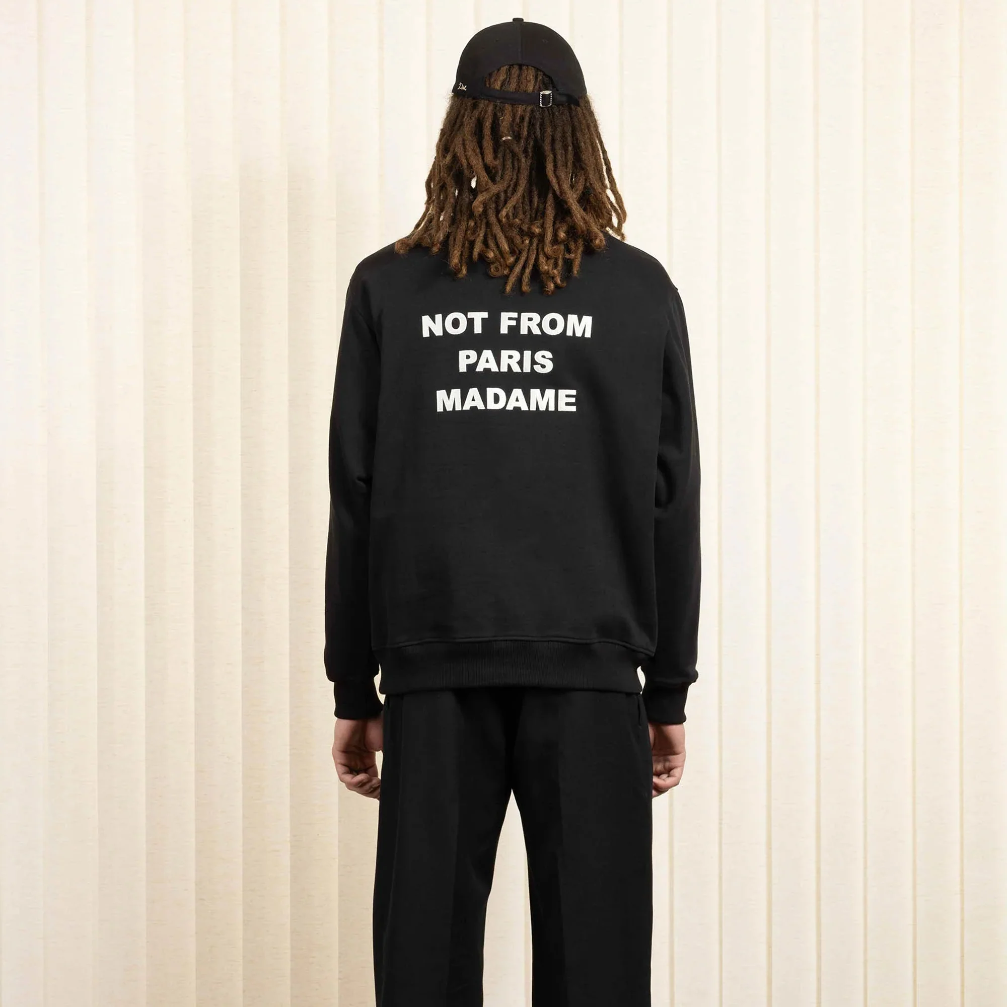 Drôle de Monsieur Mens Le Slogan Sweatshirt - Image 2