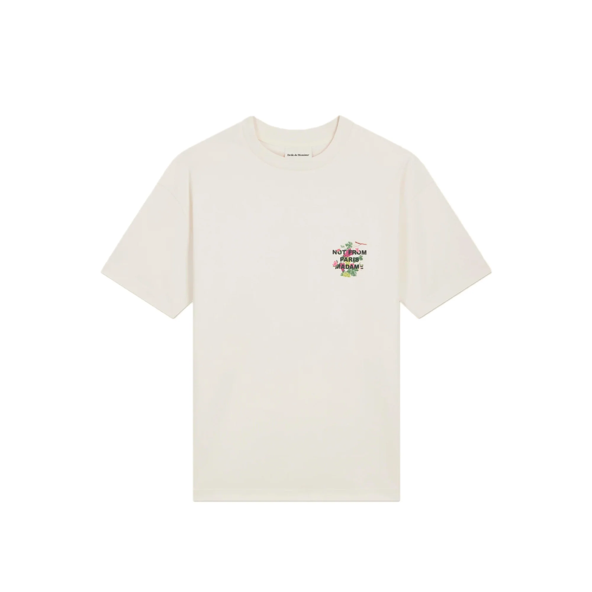 Drole De Monsieur Mens NFPM Grape SS Tee Cream