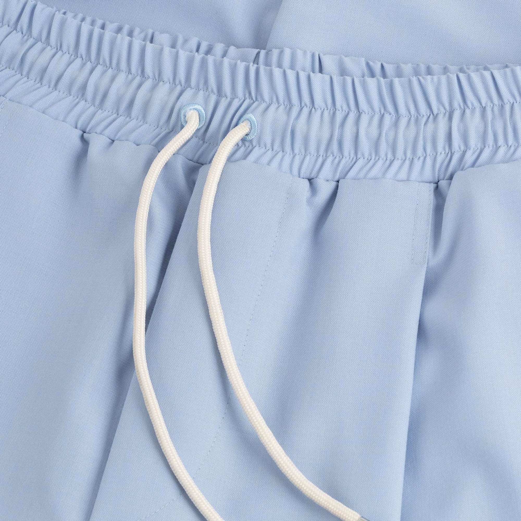 Drole De Monsieur Mens Signature Pants Light Blue - Image 2