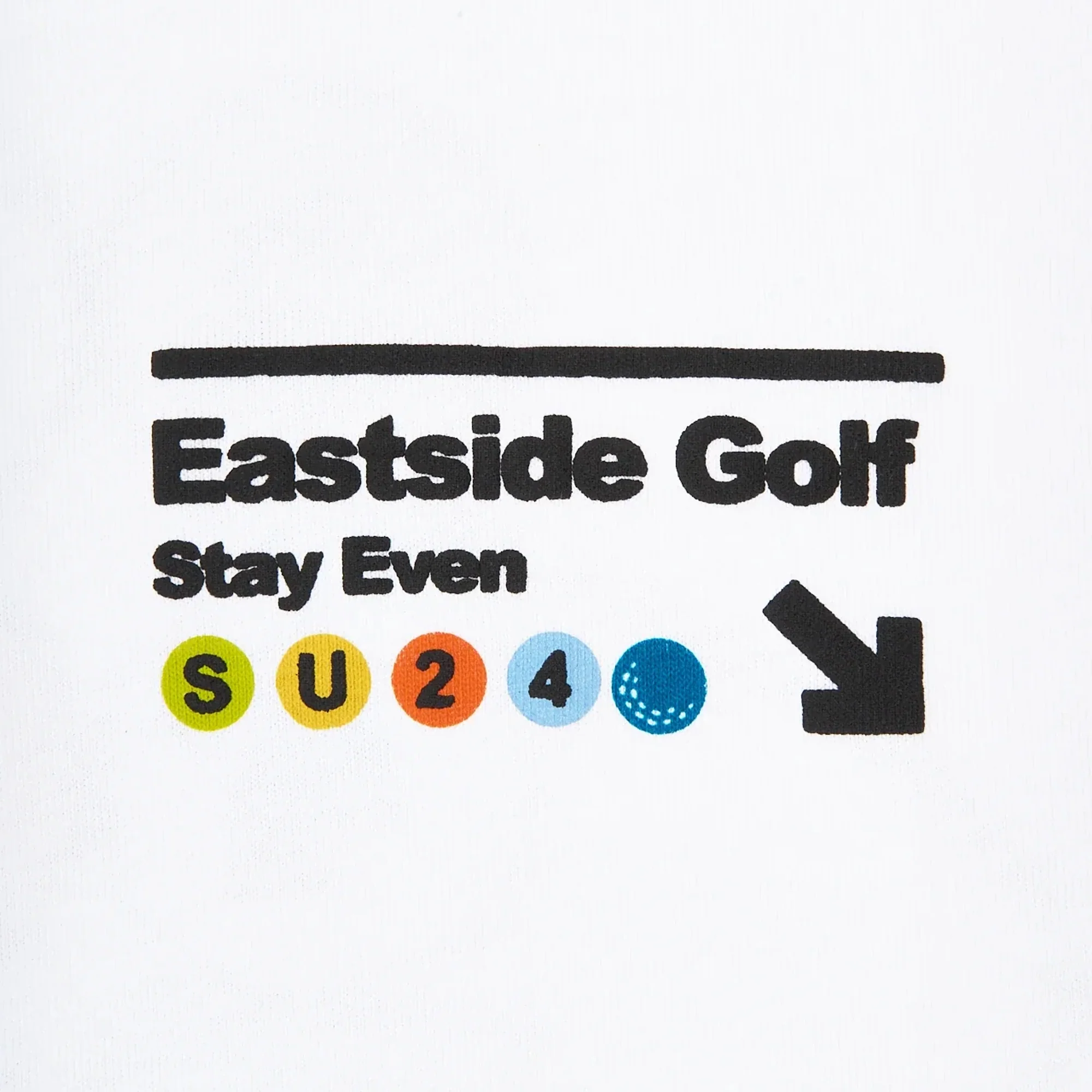 Eastside Golf Mens Stay Even Tee - Image 3