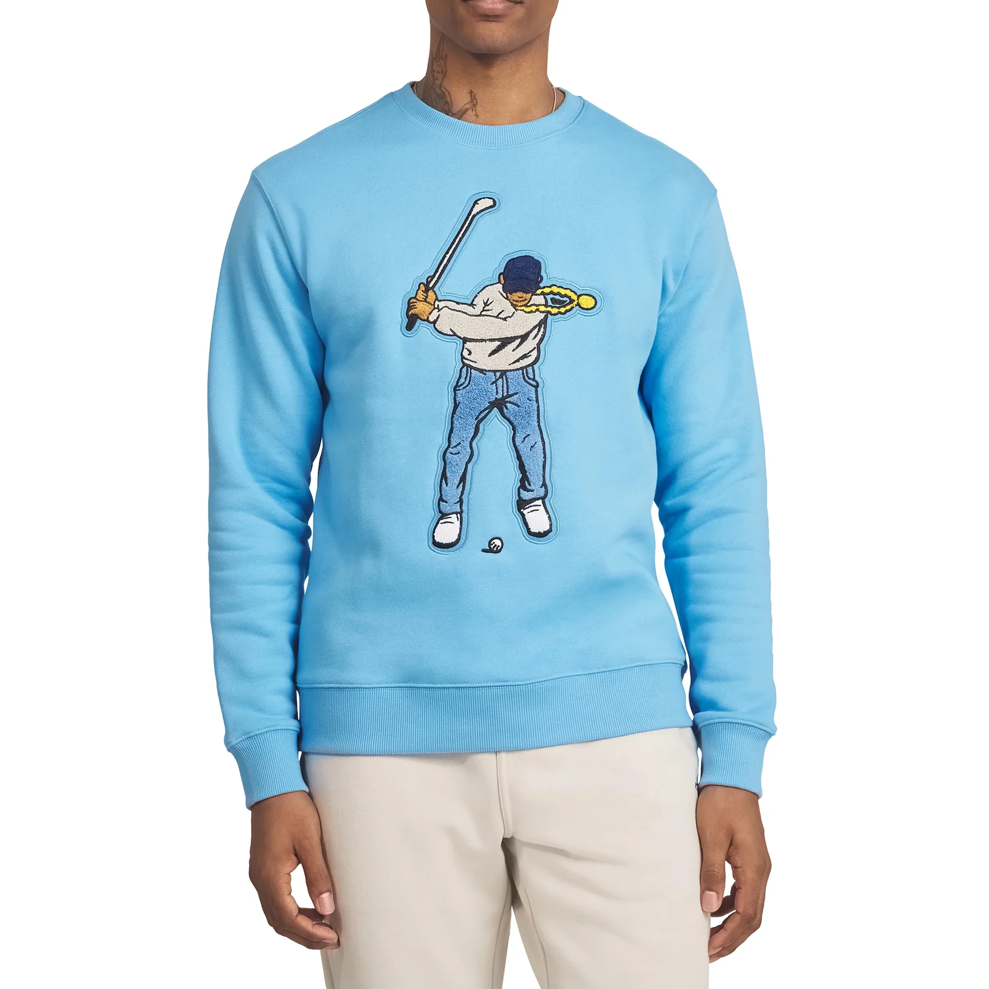 Eastside Golf Mens Core Fleece Swingman Sweatshirt - Image 2