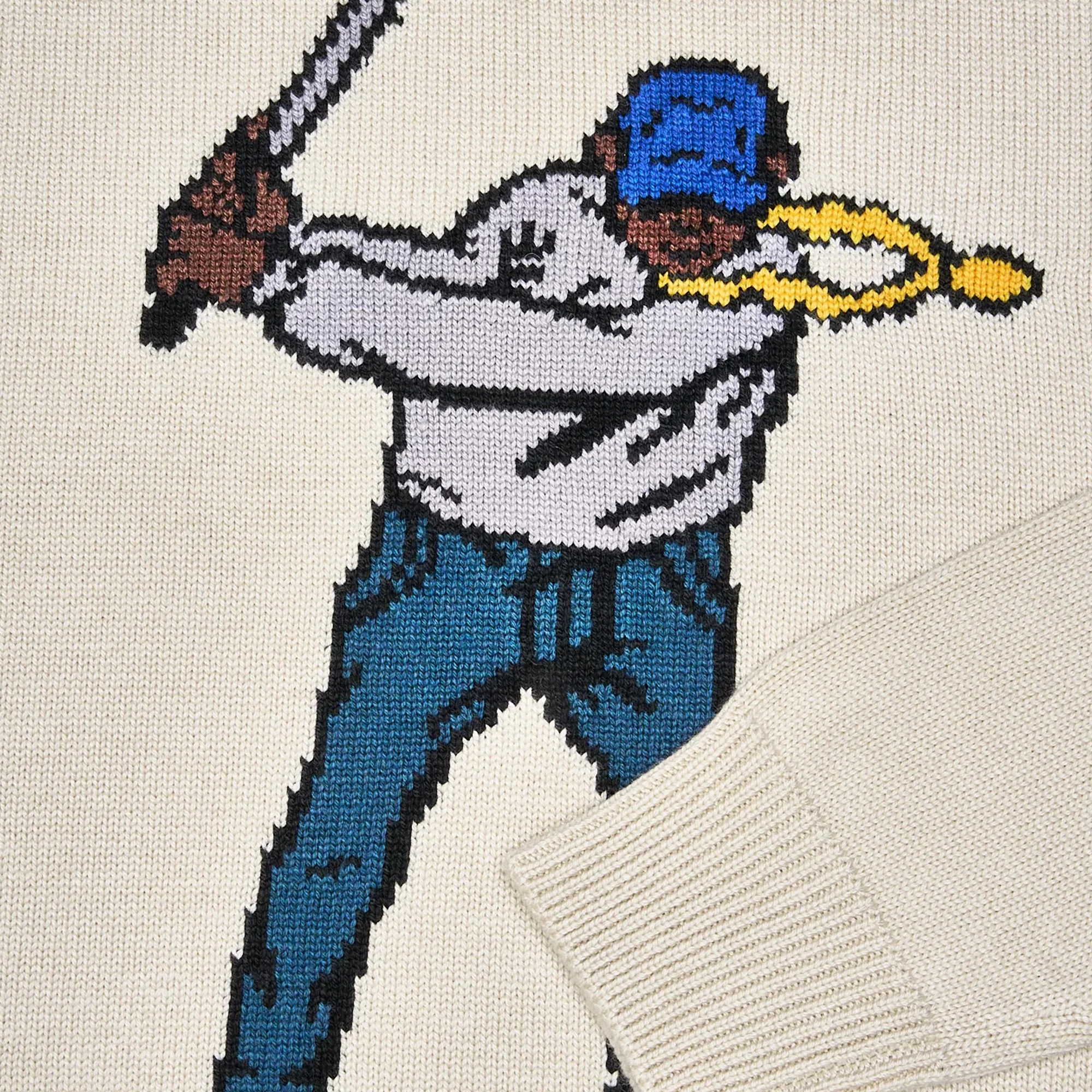 Eastside Golf Mens Intarsia Swingman Sweater - Image 4