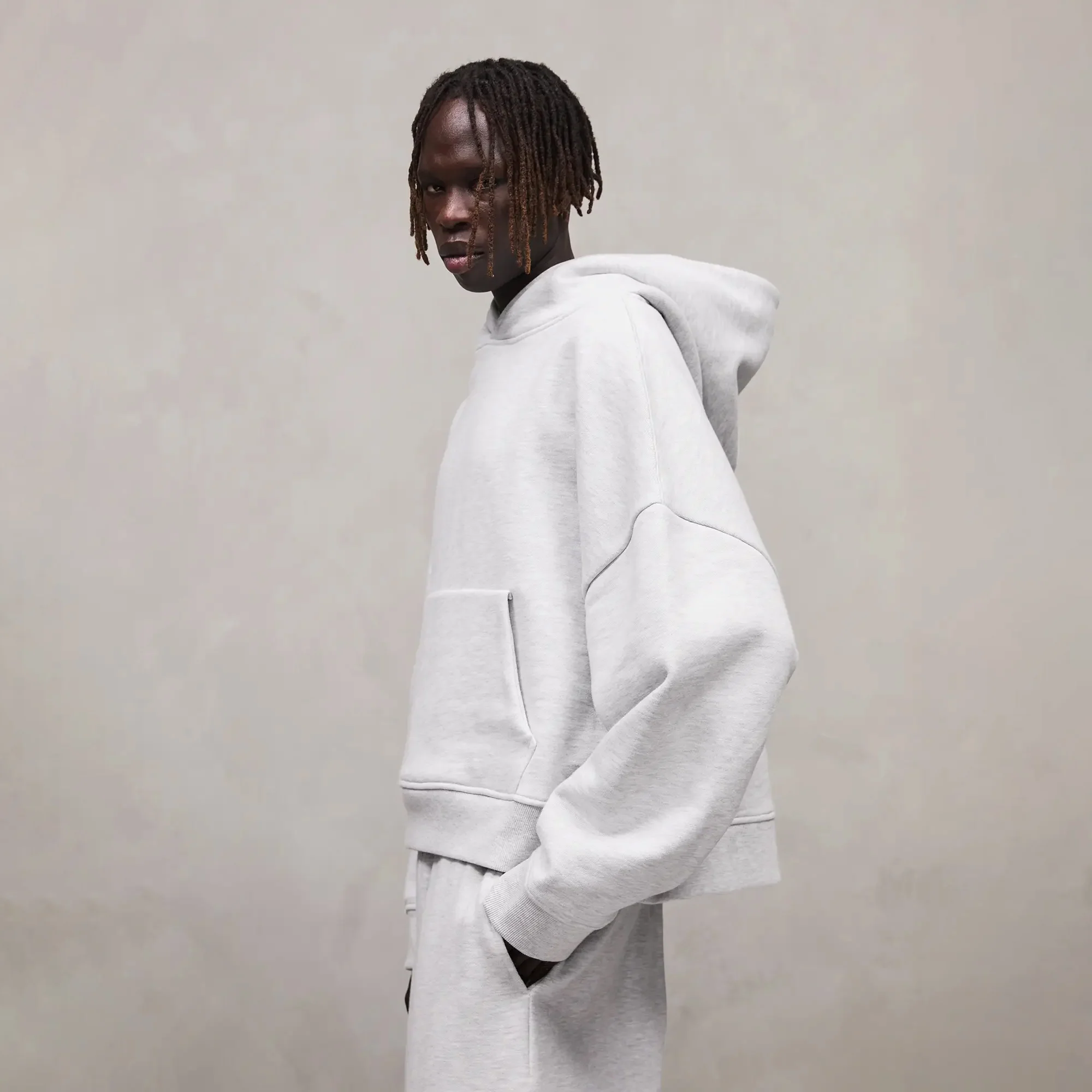 Entire Studios Heavy Silver Hoodie - Image 2