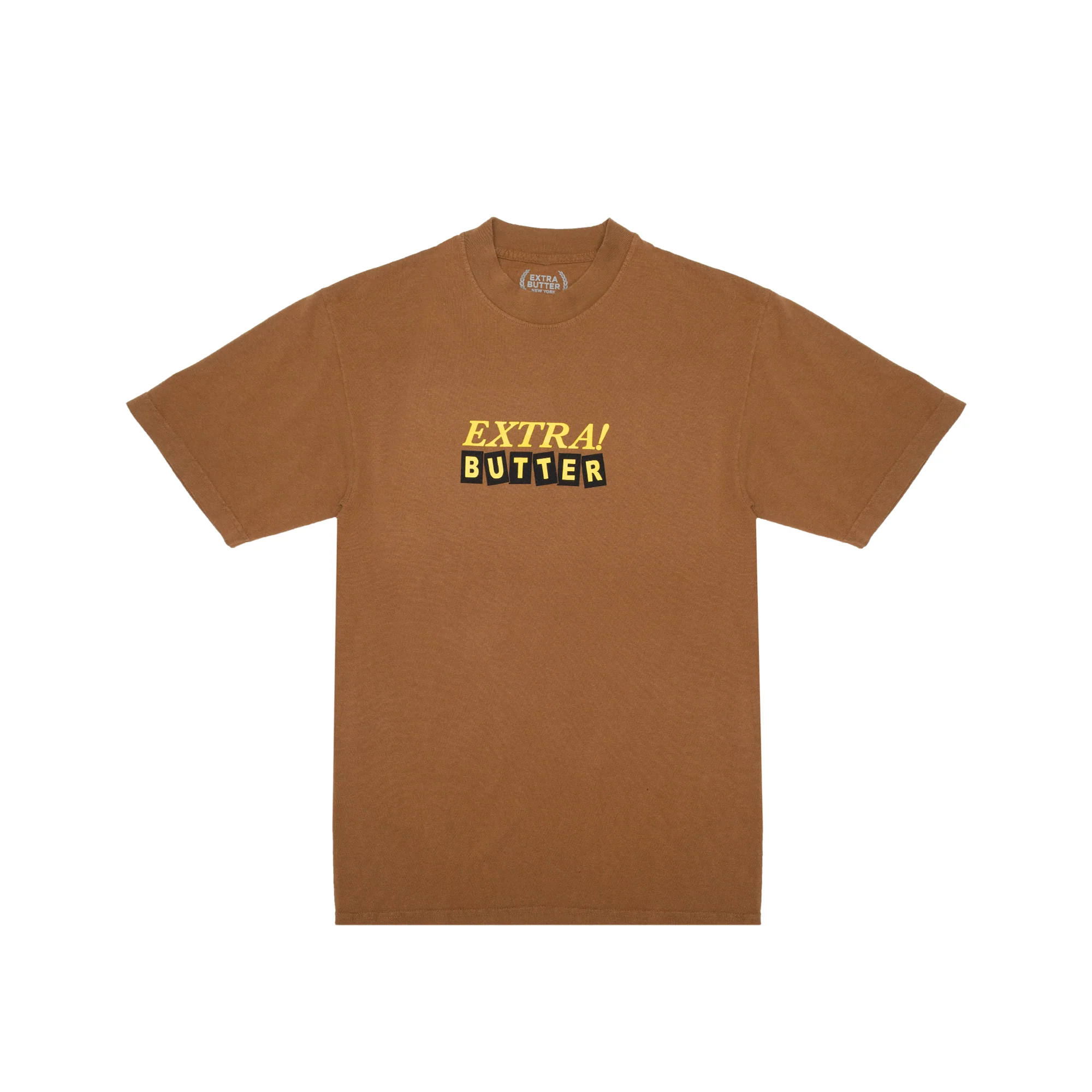 Extra Butter Front Page Tee