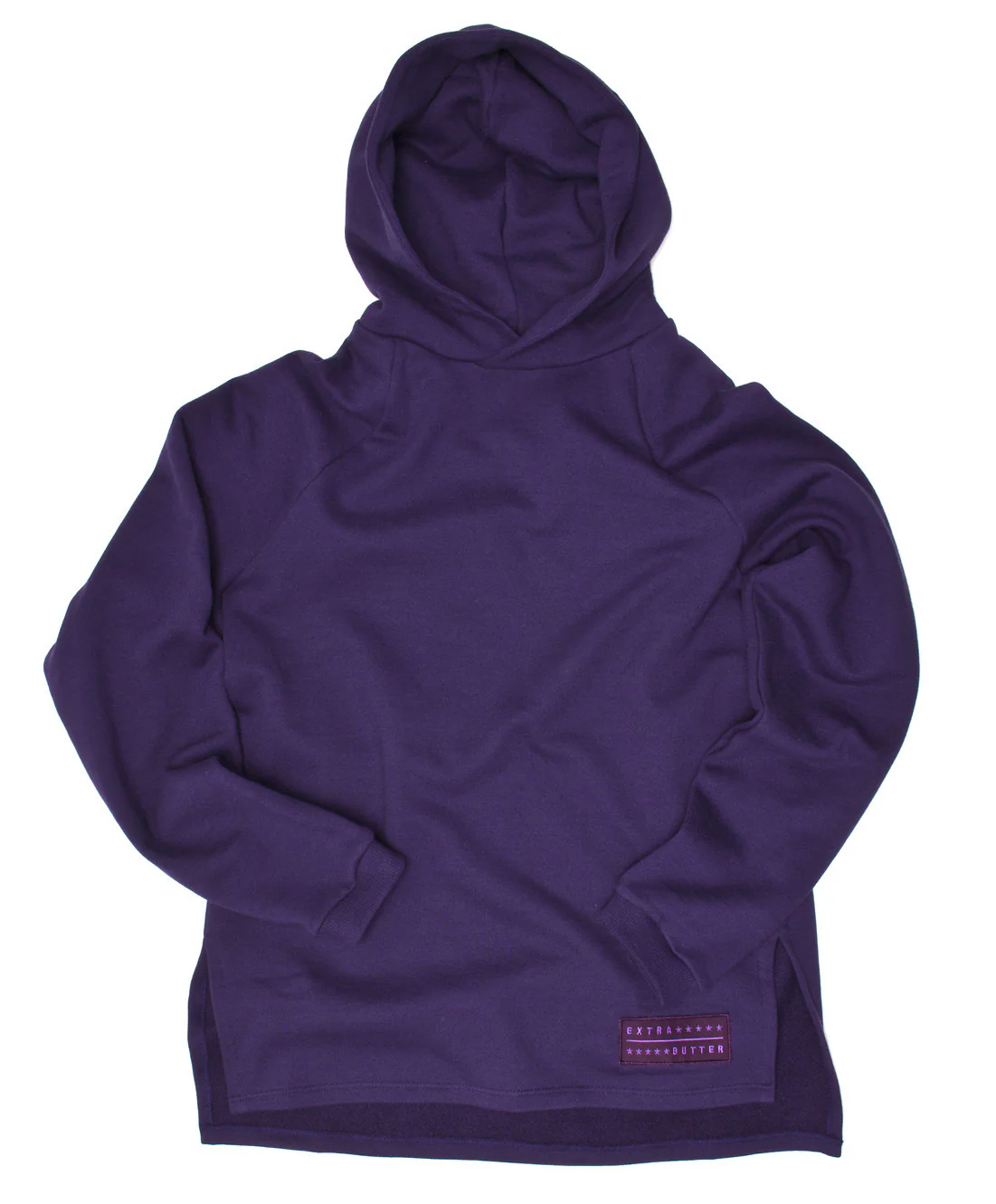 Extra Butter Odamae Script Hoodie - Plum