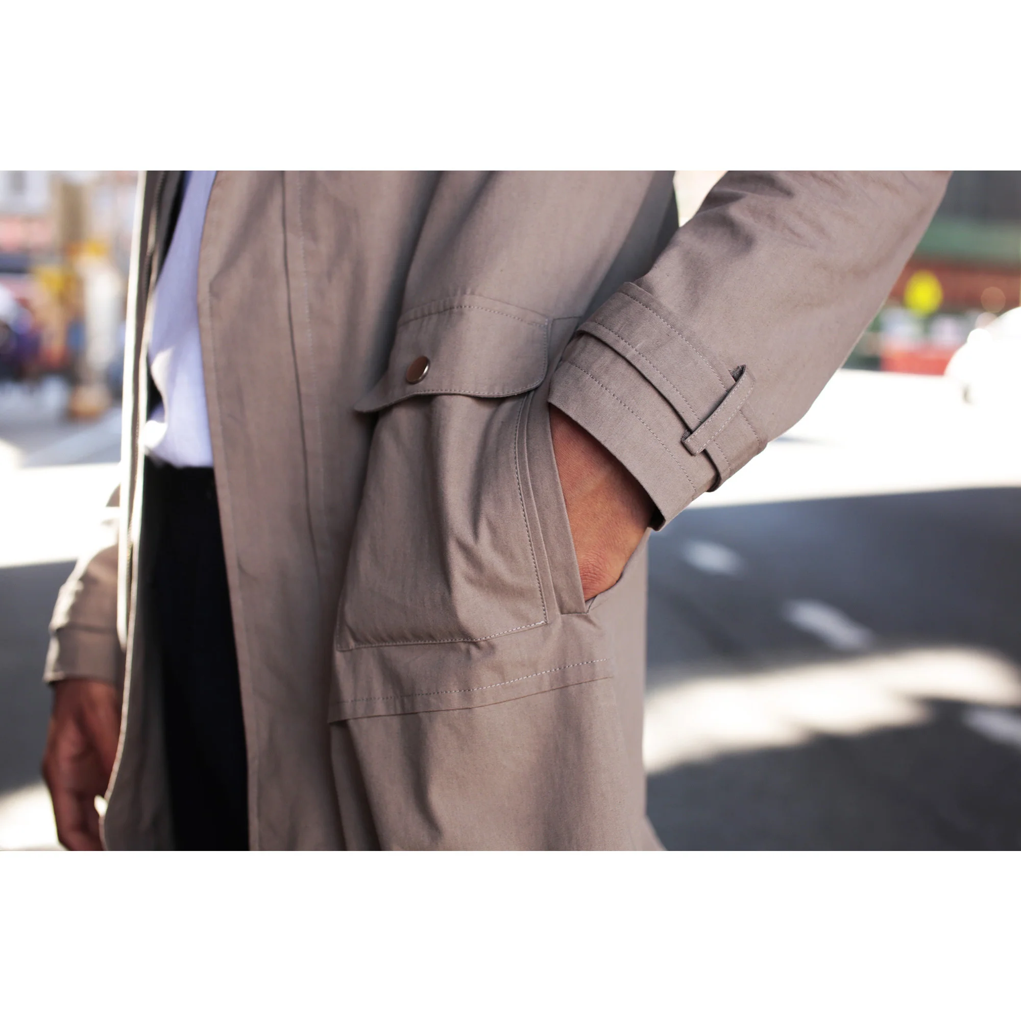 Extra Butter Mens Somerset Overcoat Jacket - Image 9