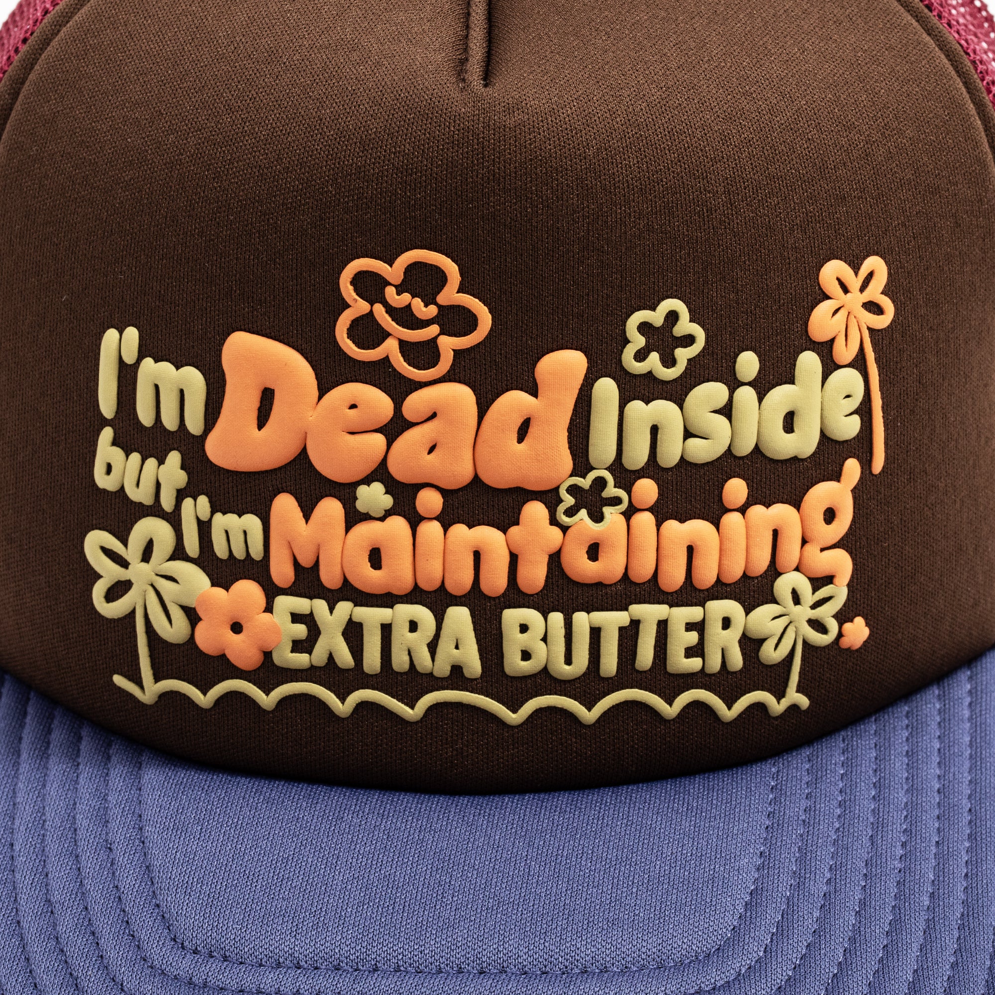 Extra Butter x '47 Cardinal Dead Inside Trucker FM Hat - Image 5