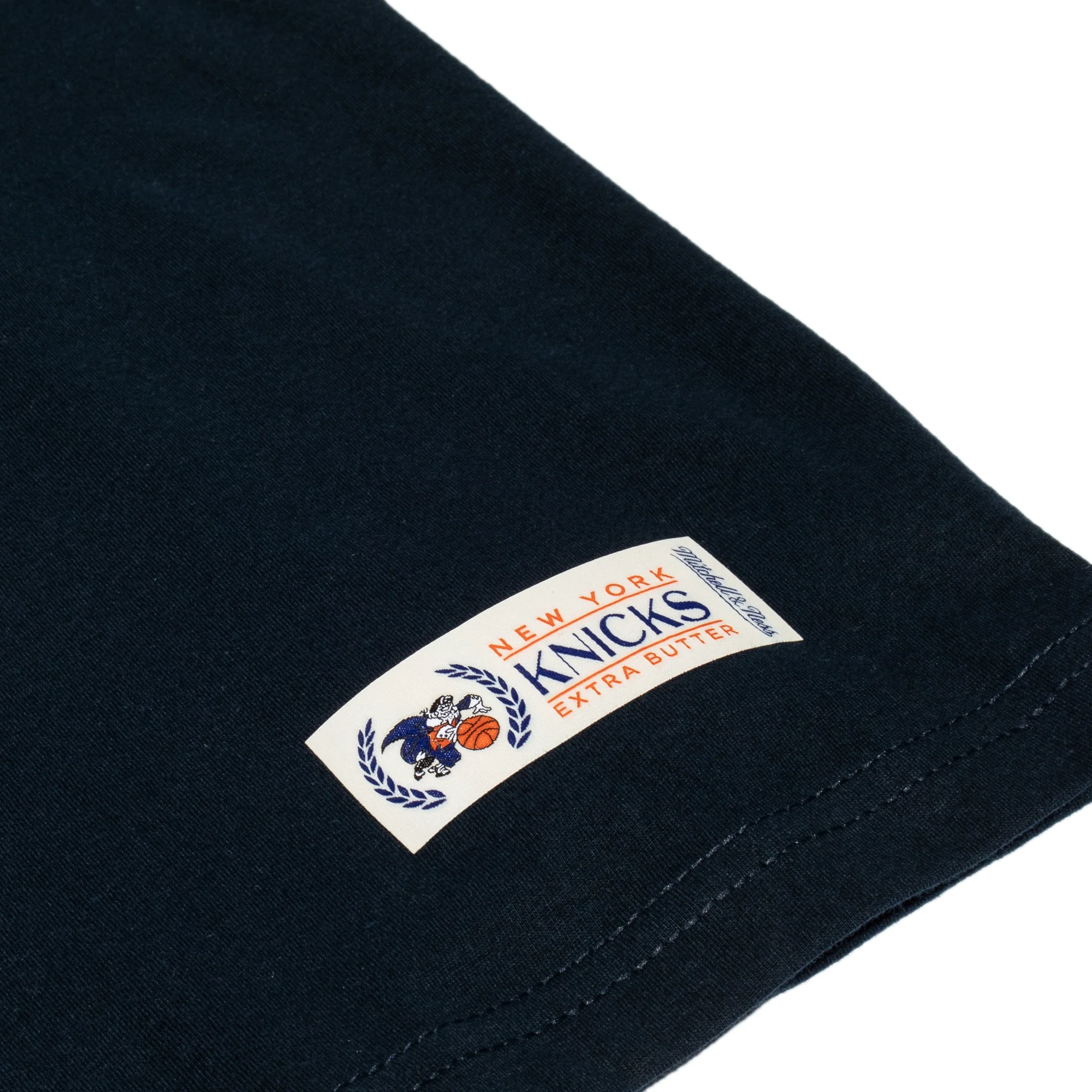 Mitchell & Ness x EB NBA The Garden Tee 'Navy' - Image 4