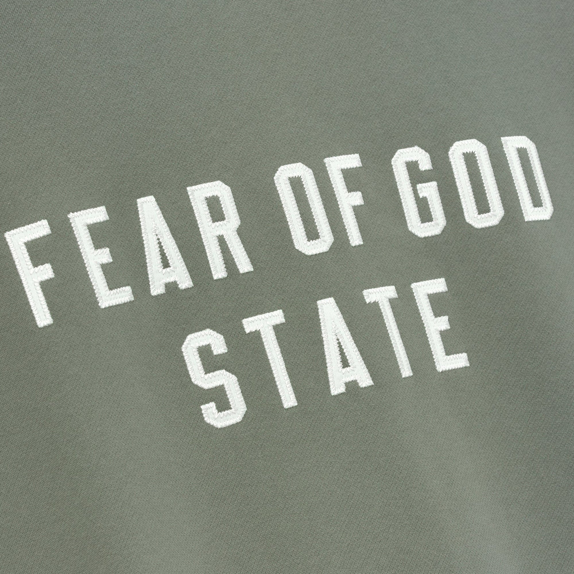 Fear of God ESSENTIALS Mens 90S Fit Fleece Crewneck - Image 2