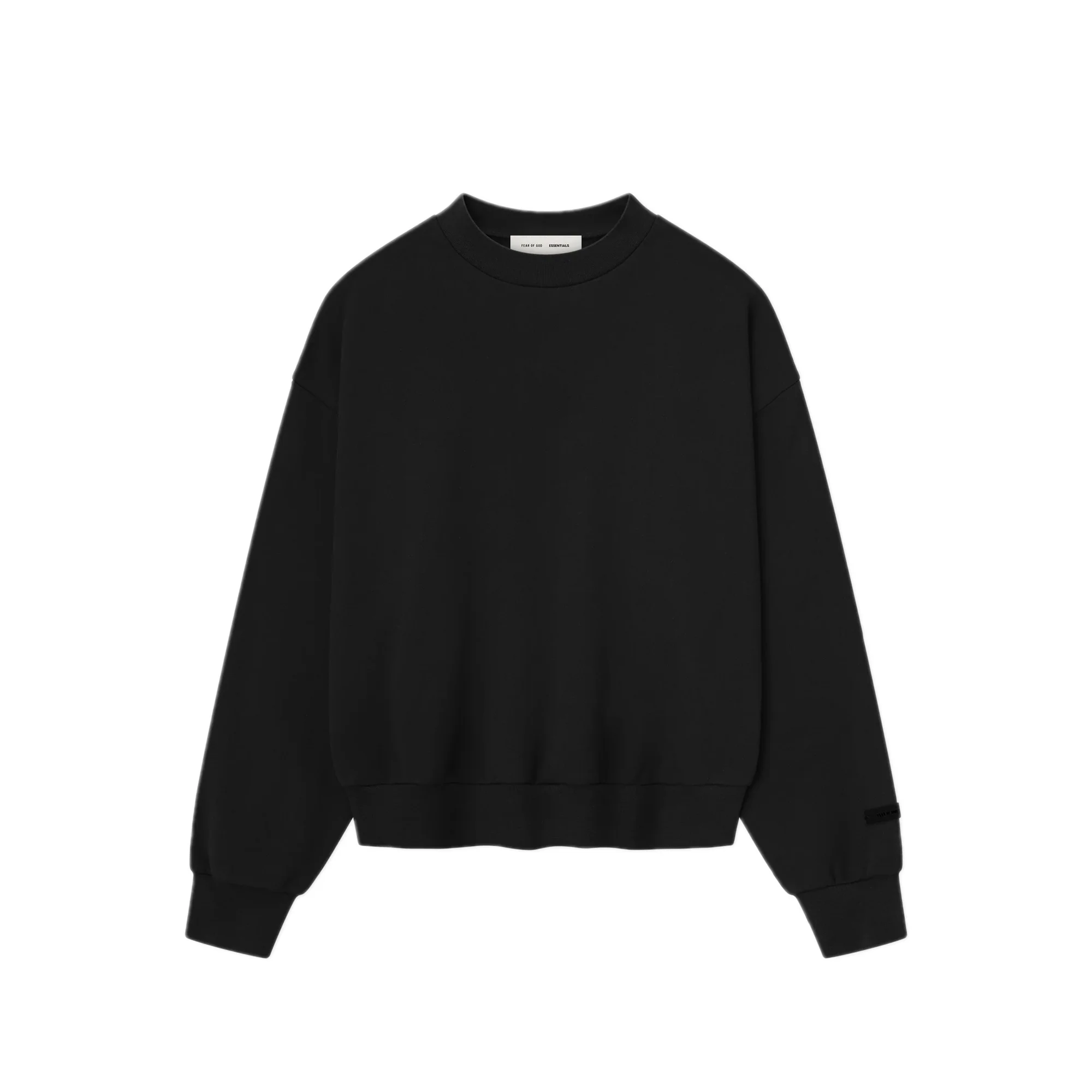 Fear of God ESSENTIALS Mens Classic Fit Fleece Crewneck