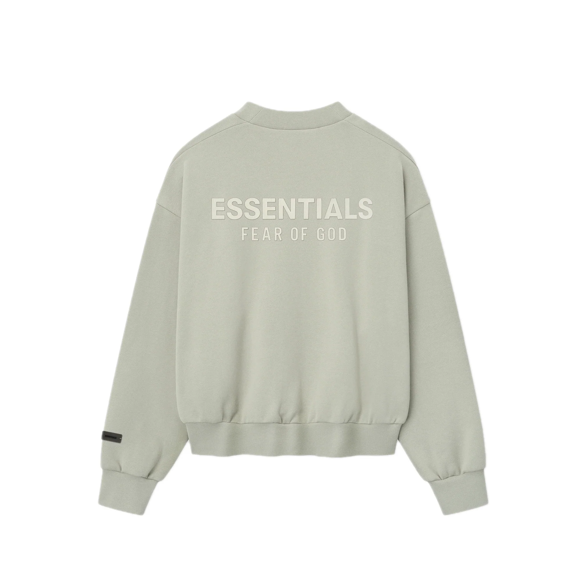 Fear of God ESSENTIALS Mens Classic Fit Fleece Crewneck - Image 2